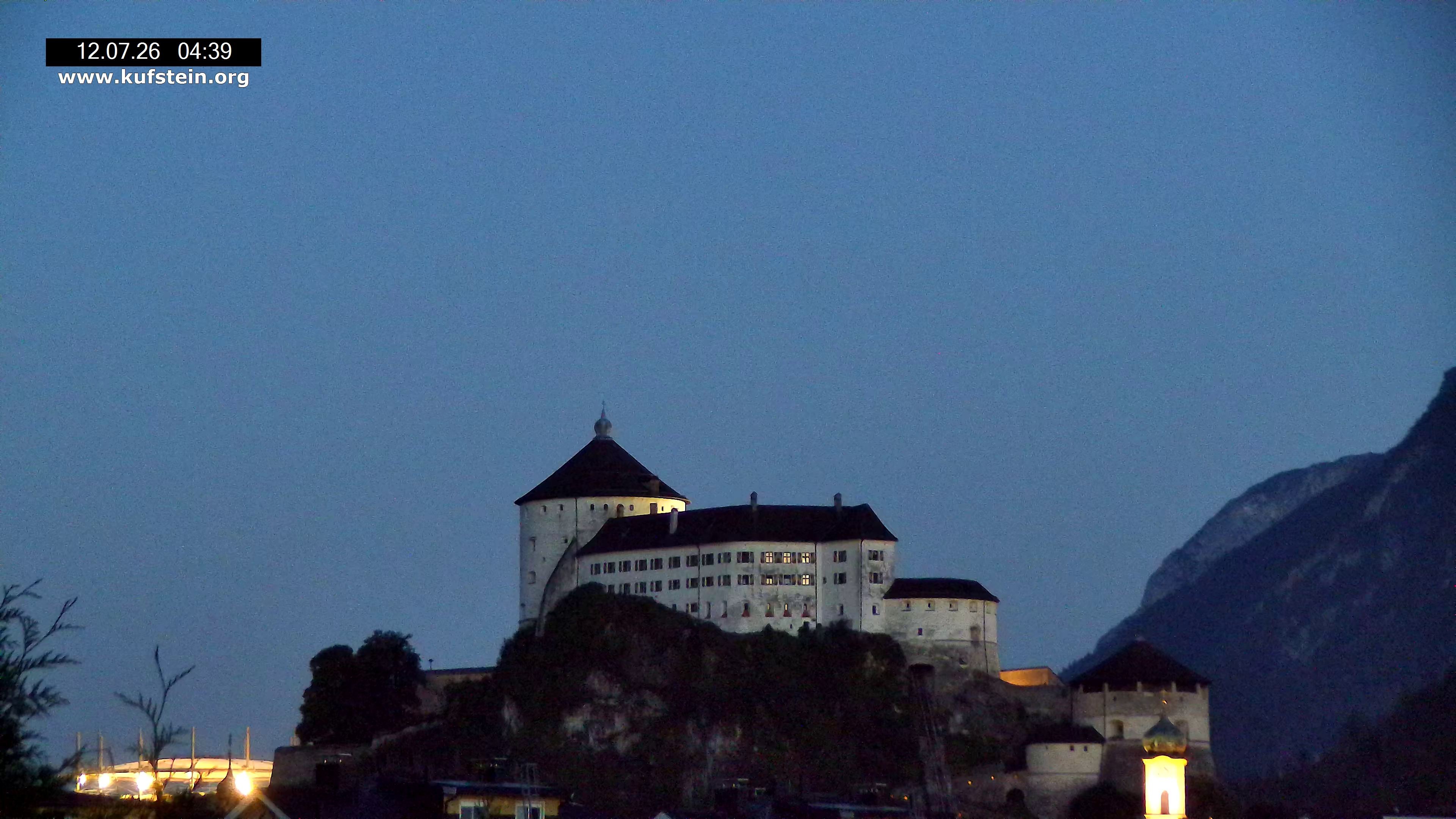 Archiv Foto Webcam Festung Kufstein
