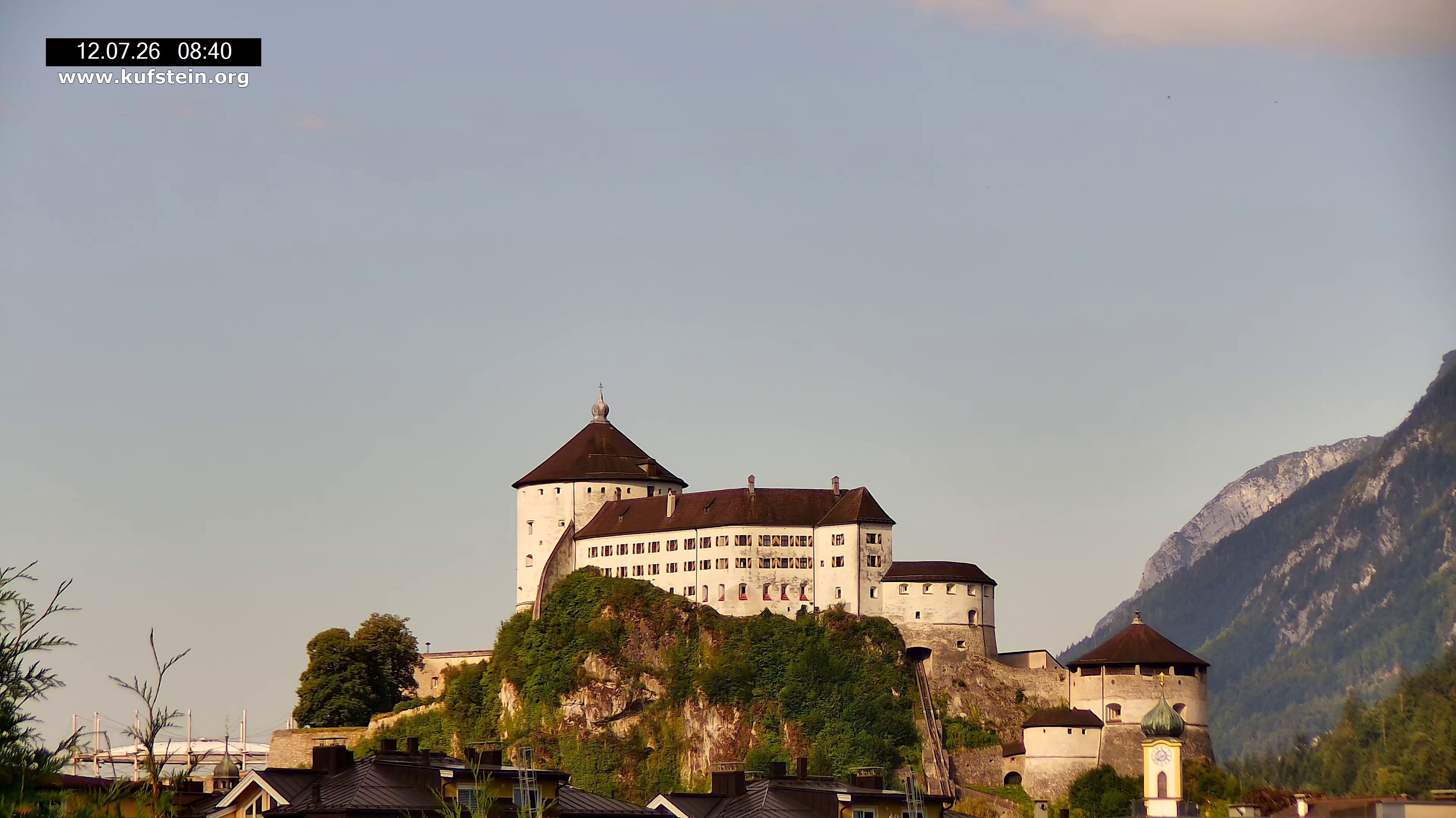 Archiv Foto Webcam Festung Kufstein