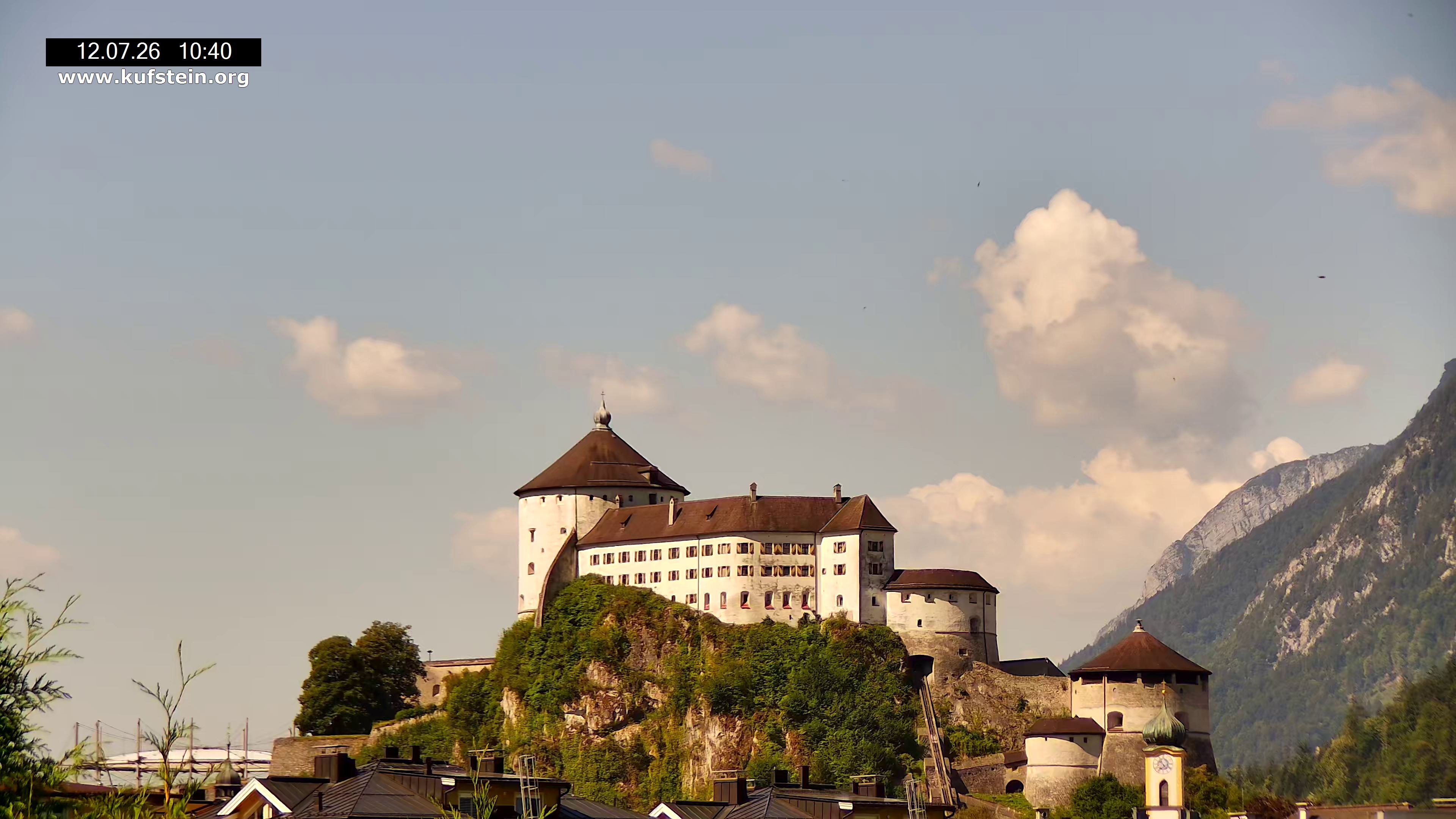 Archiv Foto Webcam Festung Kufstein