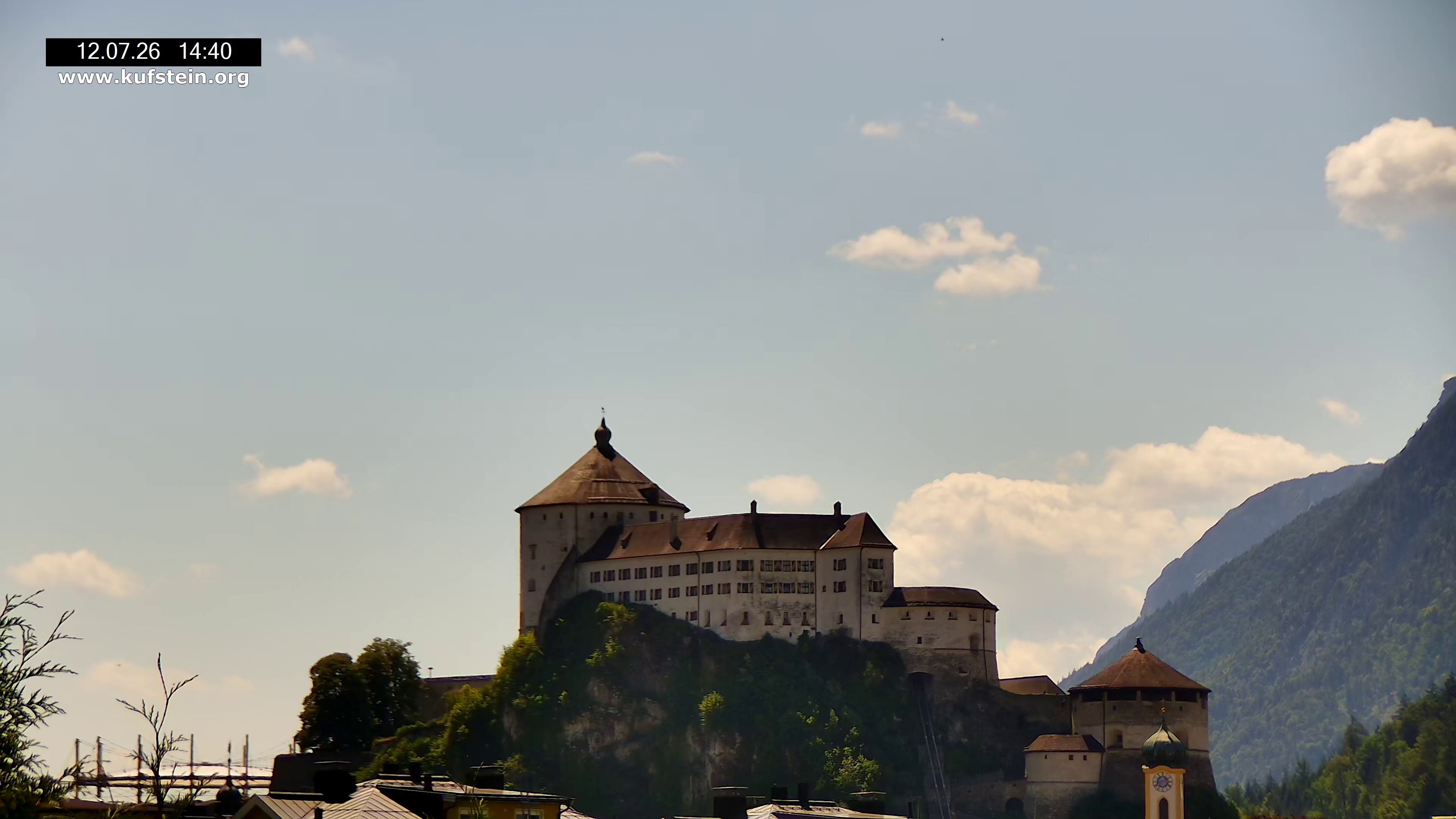 Archiv Foto Webcam Festung Kufstein