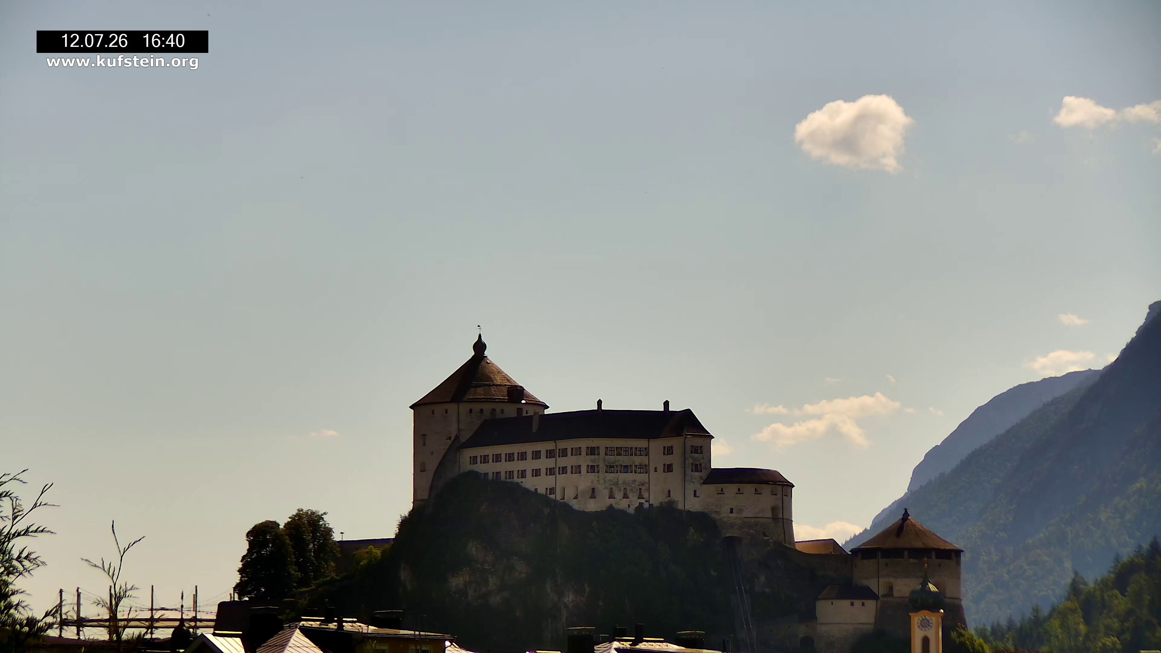 Archived image Webcam Kufstein Fortress