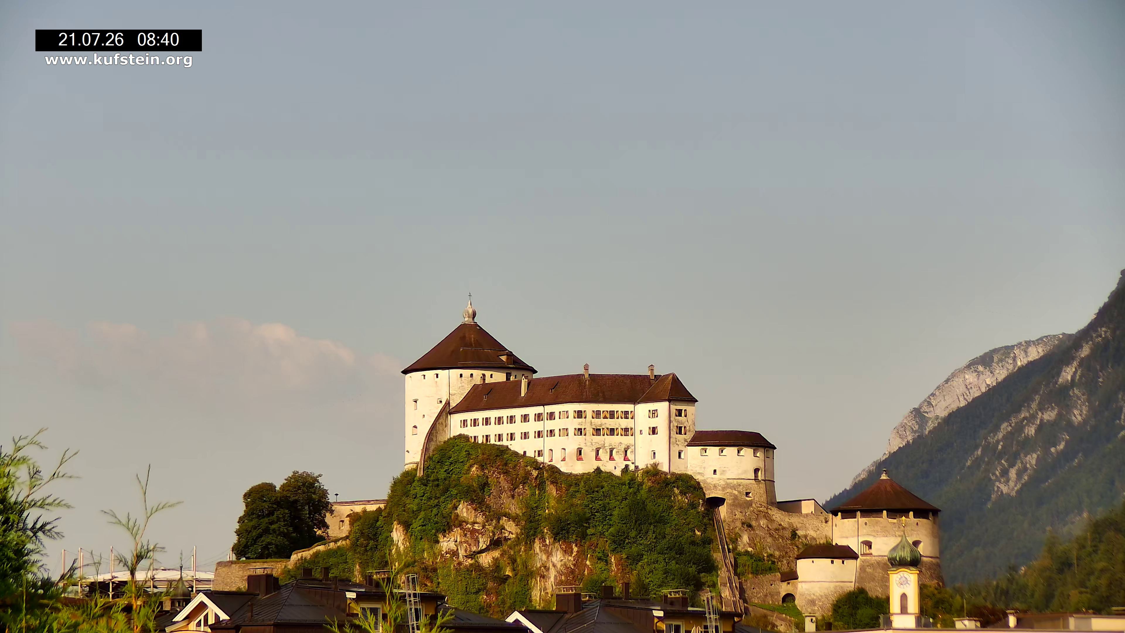 Archiv Foto Webcam Festung Kufstein