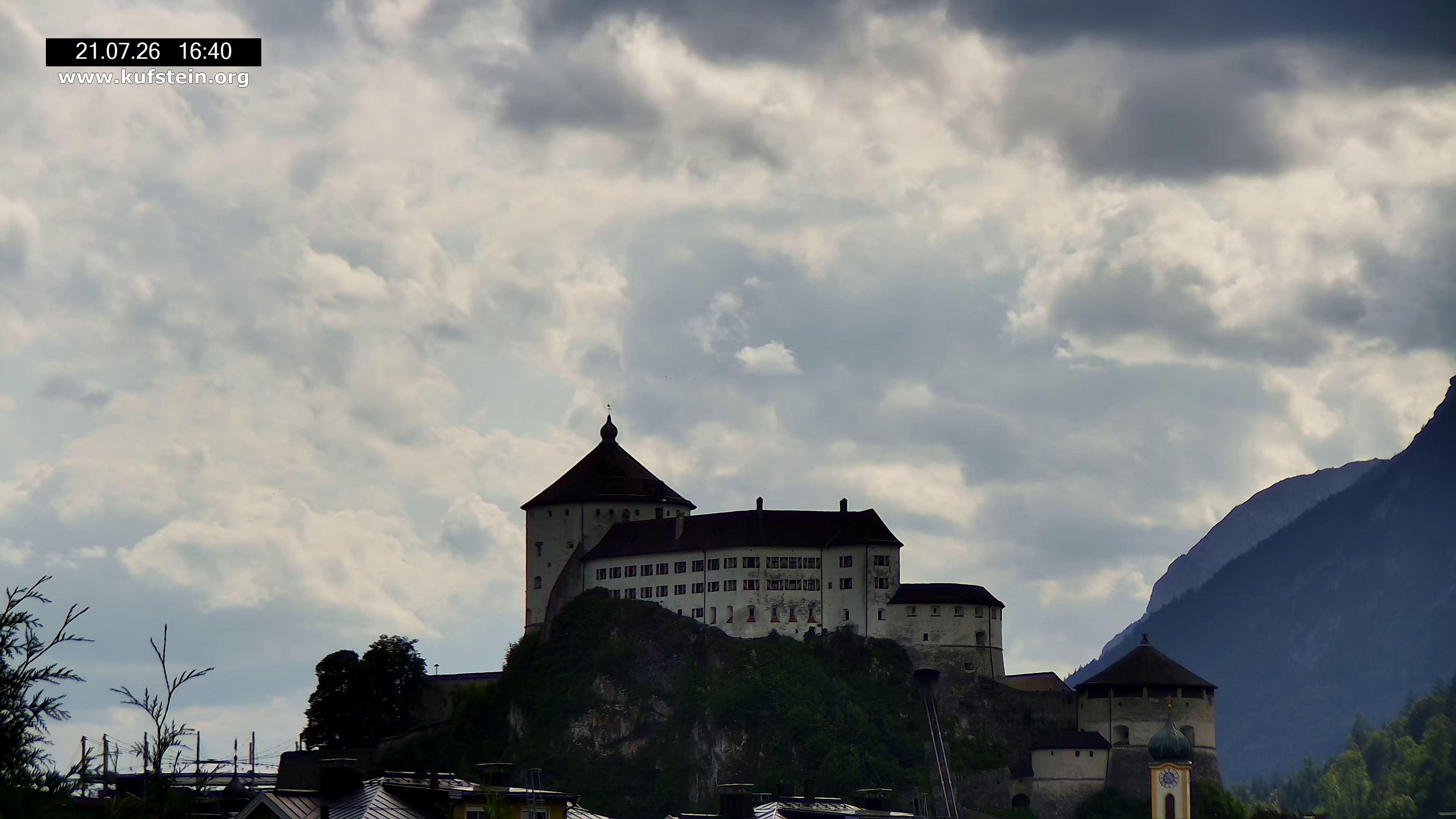 Archiv Foto Webcam Festung Kufstein