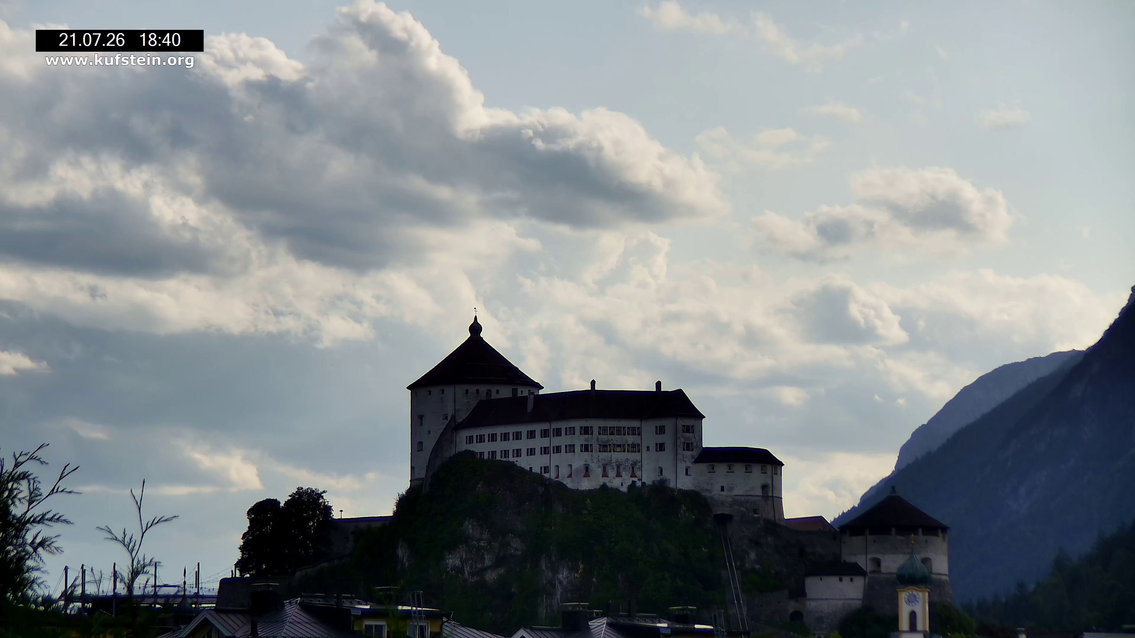 Archiv Foto Webcam Festung Kufstein