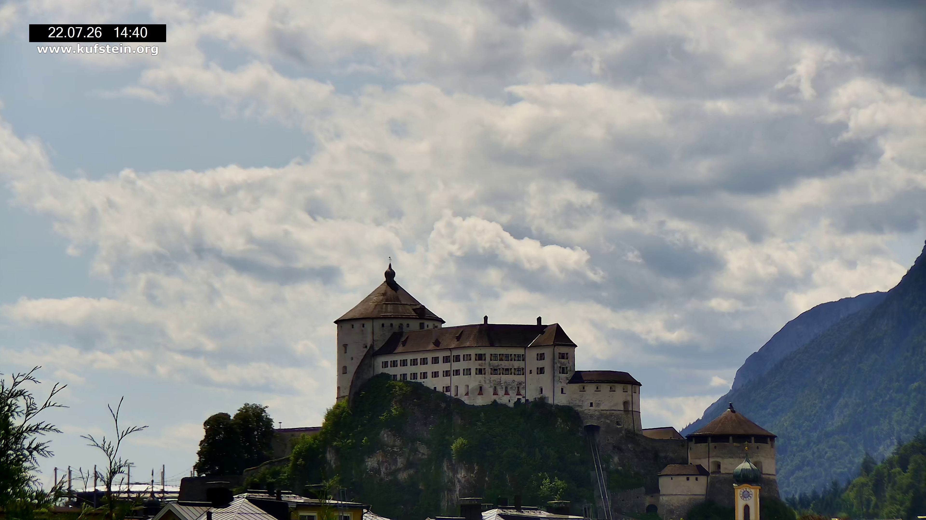 Archiv Foto Webcam Festung Kufstein