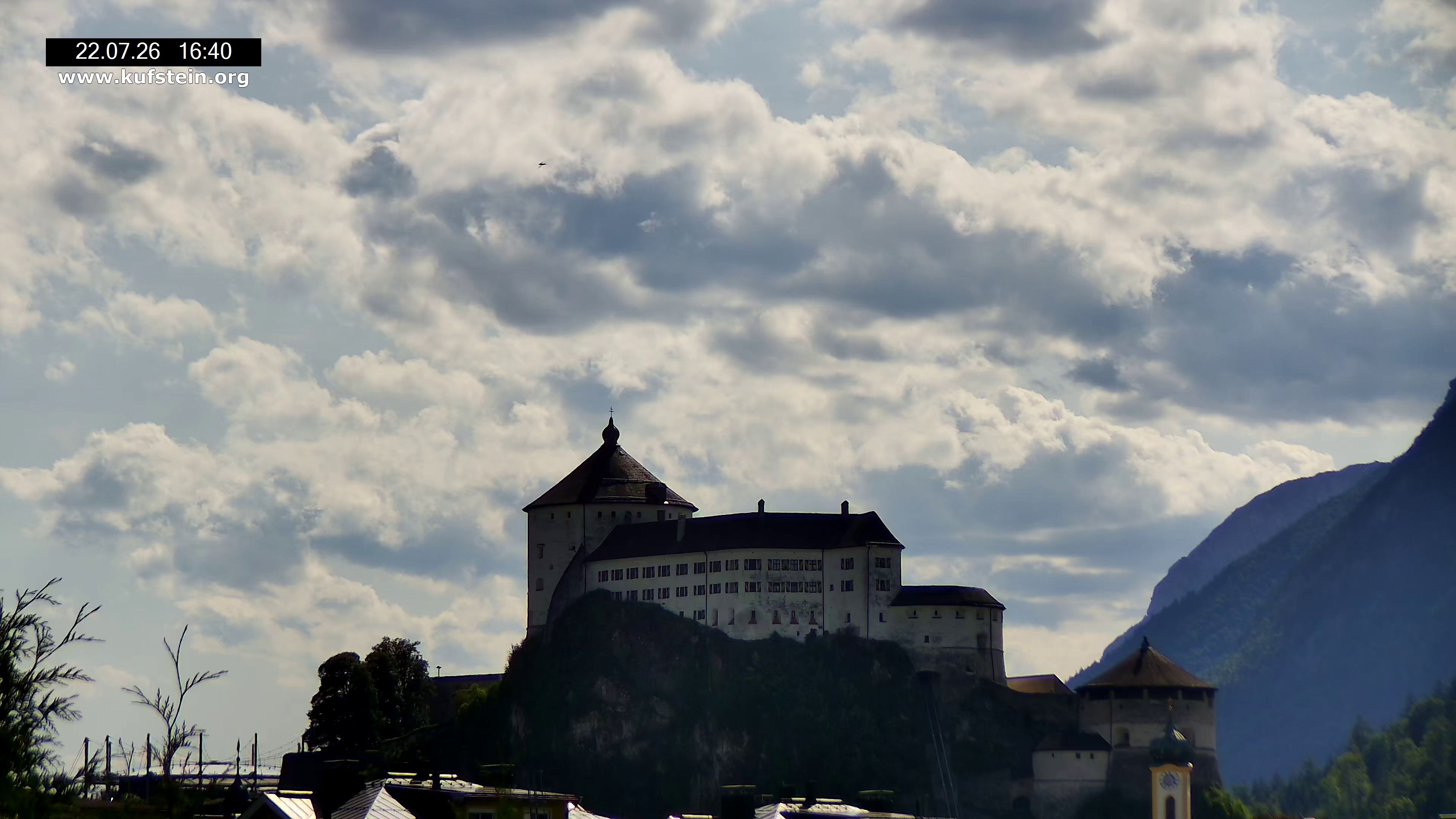 Archiv Foto Webcam Festung Kufstein