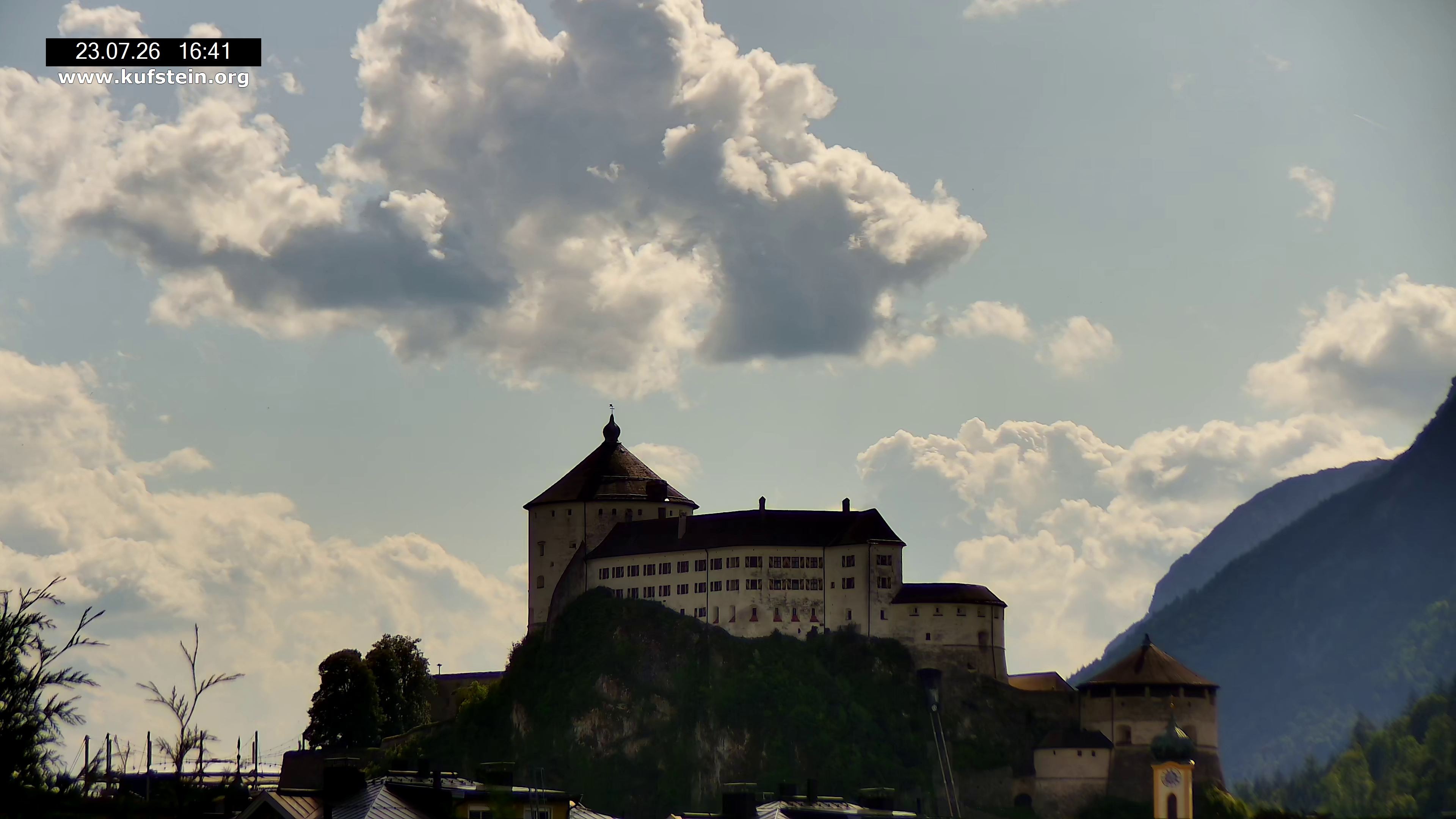 Archived image Webcam Kufstein Fortress