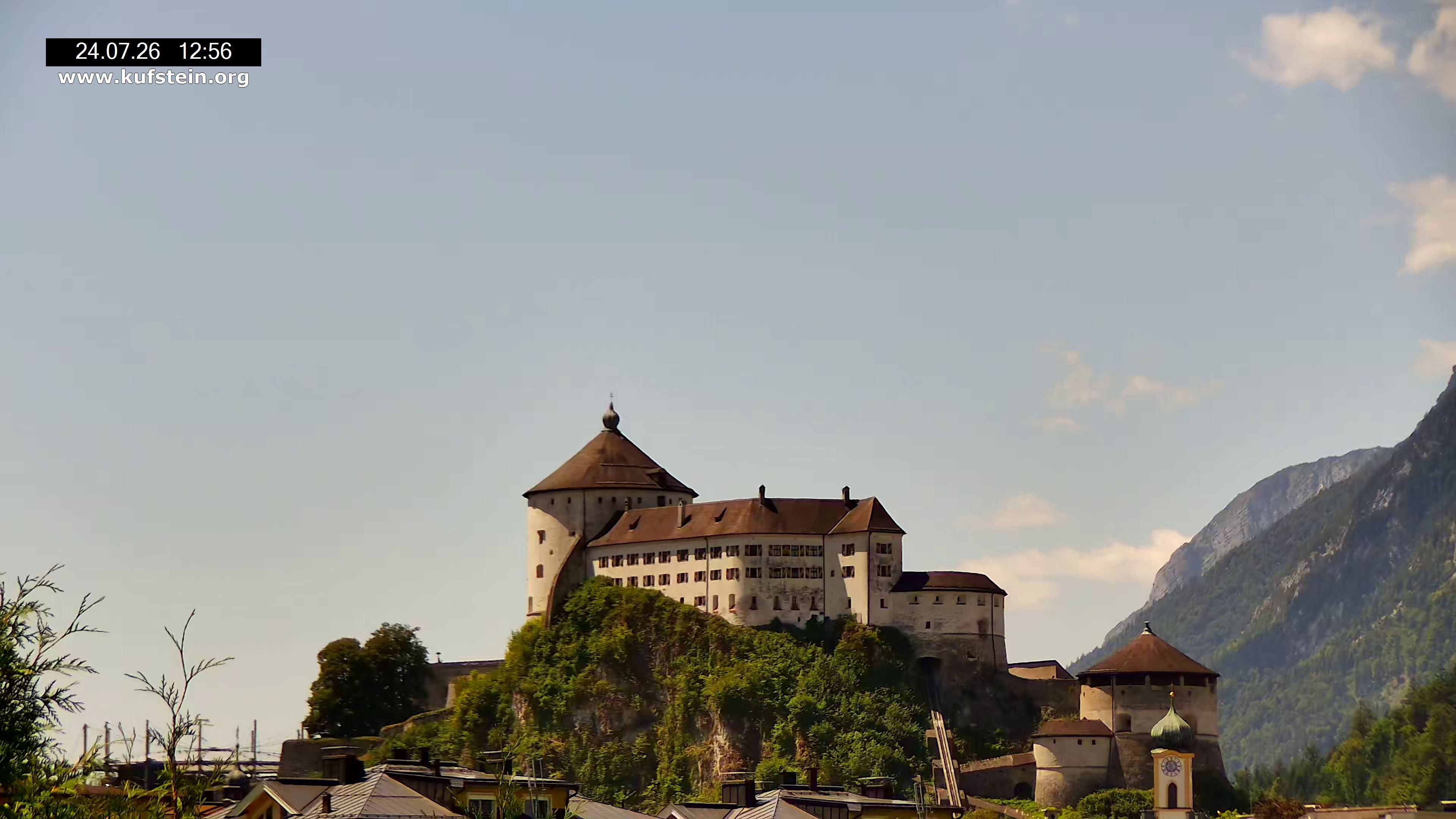 Archived image Webcam Kufstein Fortress