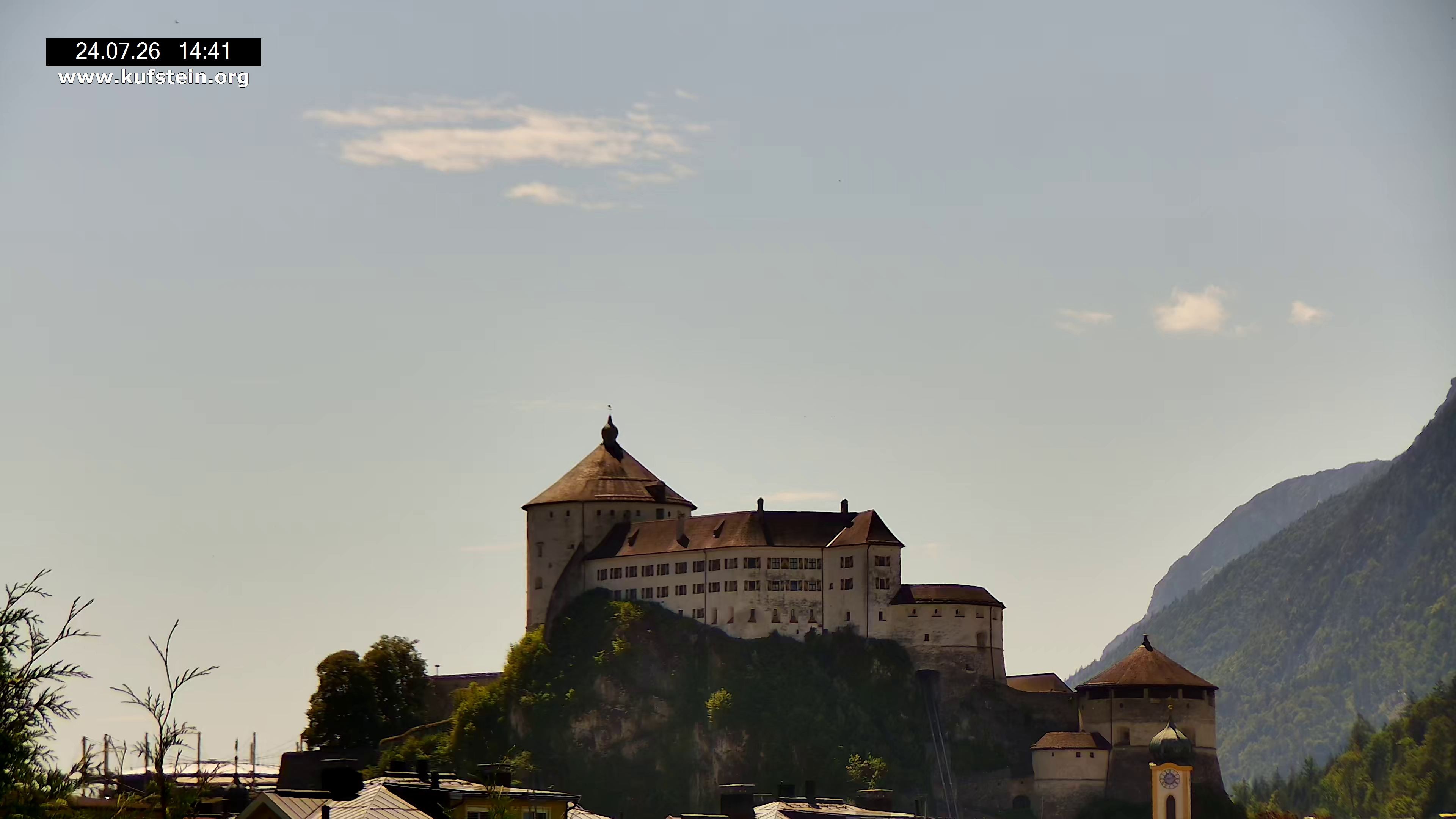 Archived image Webcam Kufstein Fortress