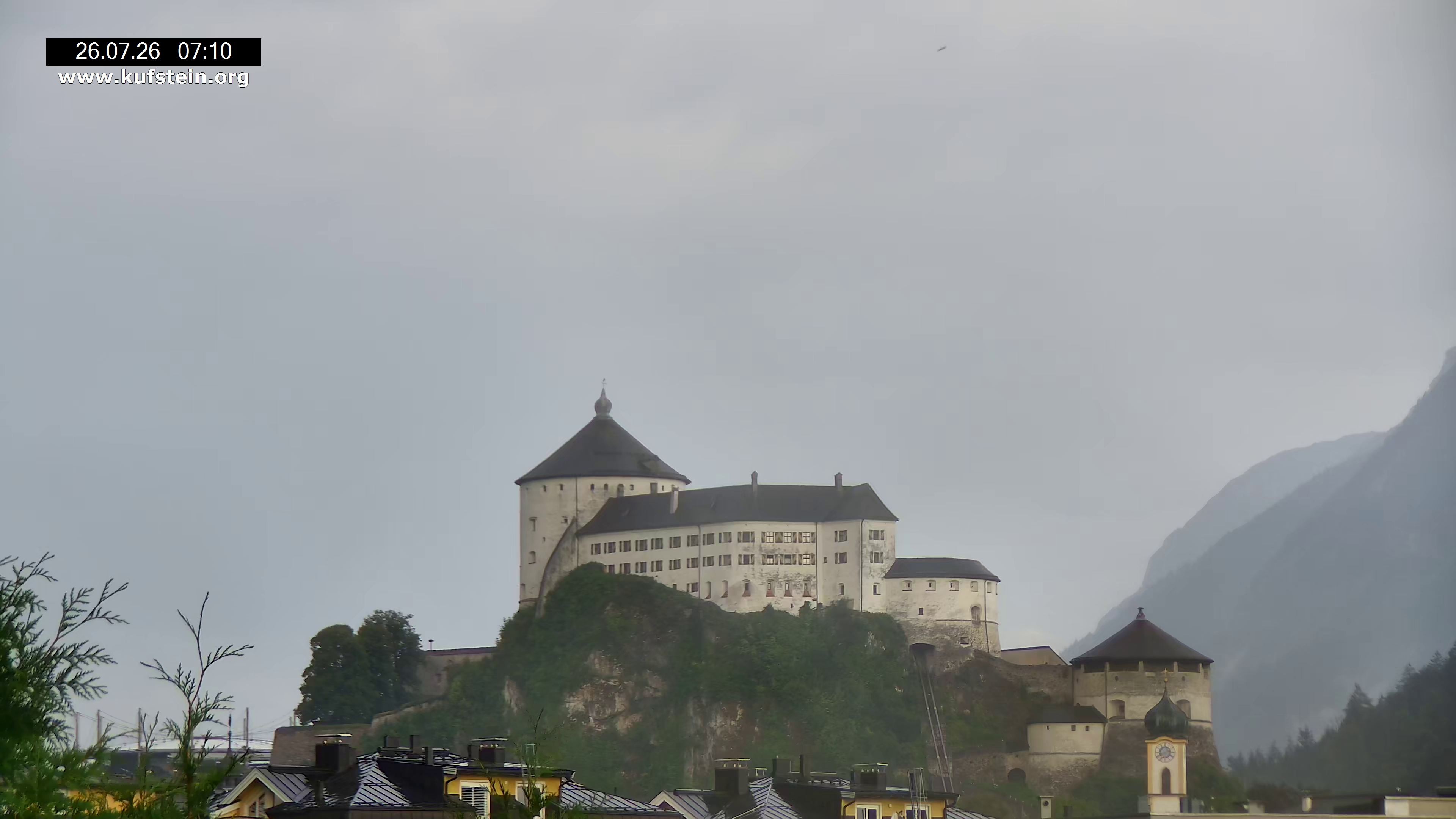 Archiv Foto Webcam Festung Kufstein