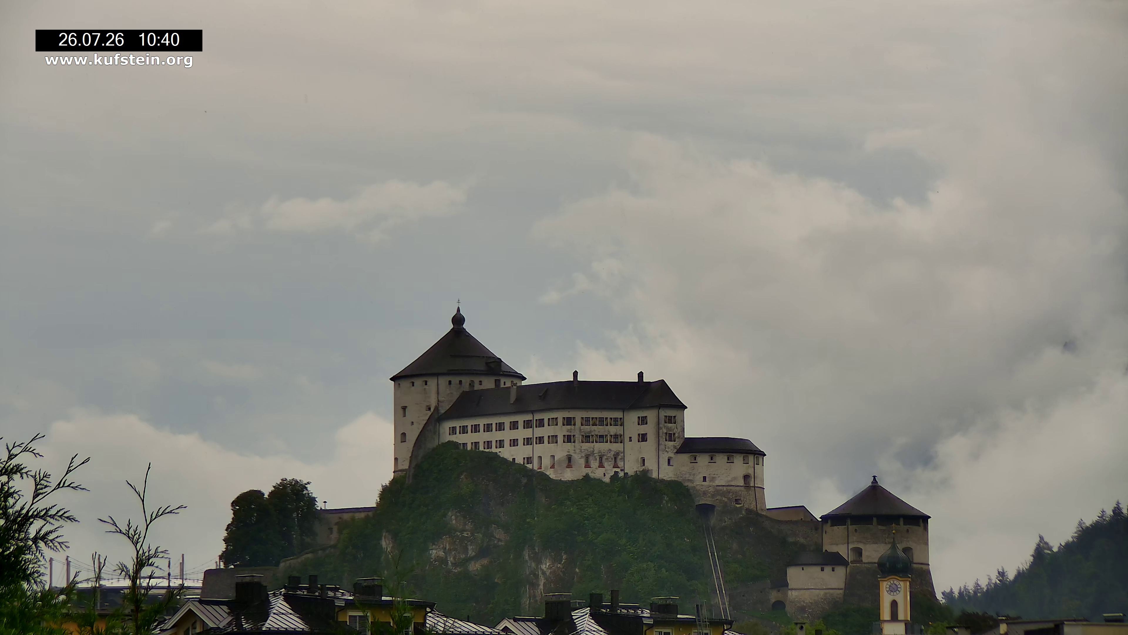 Archiv Foto Webcam Festung Kufstein