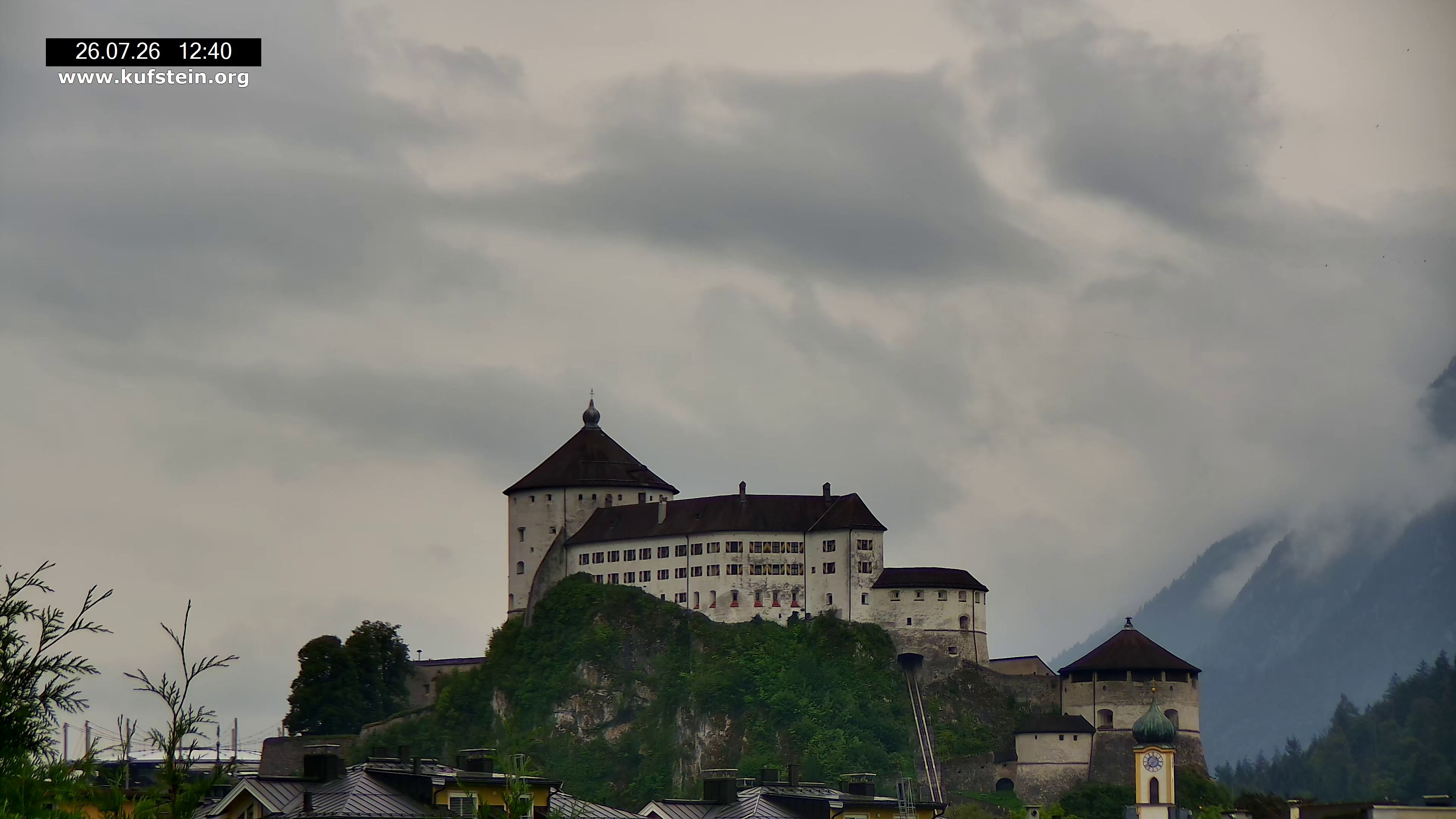 Archiv Foto Webcam Festung Kufstein