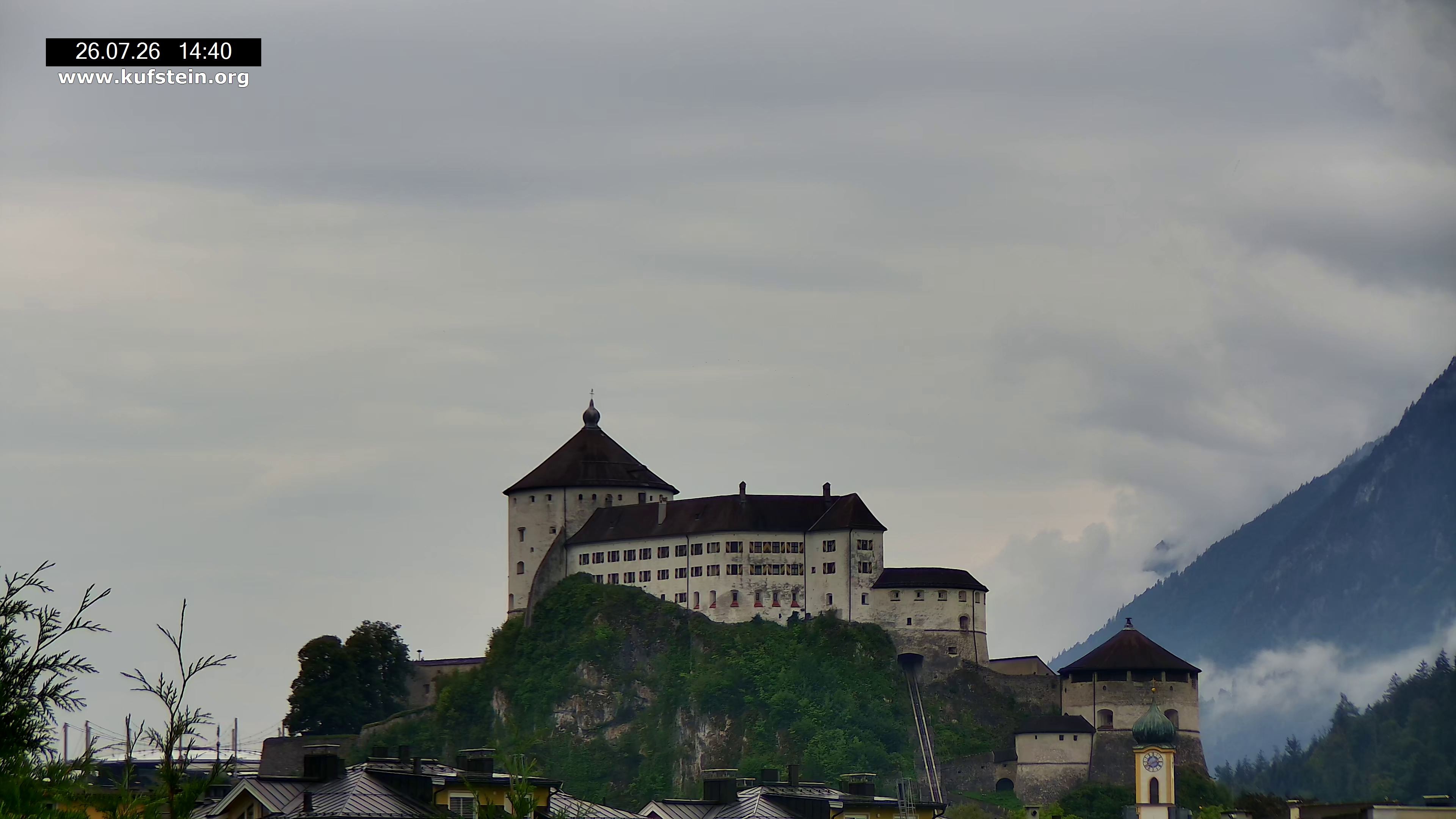 Archiv Foto Webcam Festung Kufstein