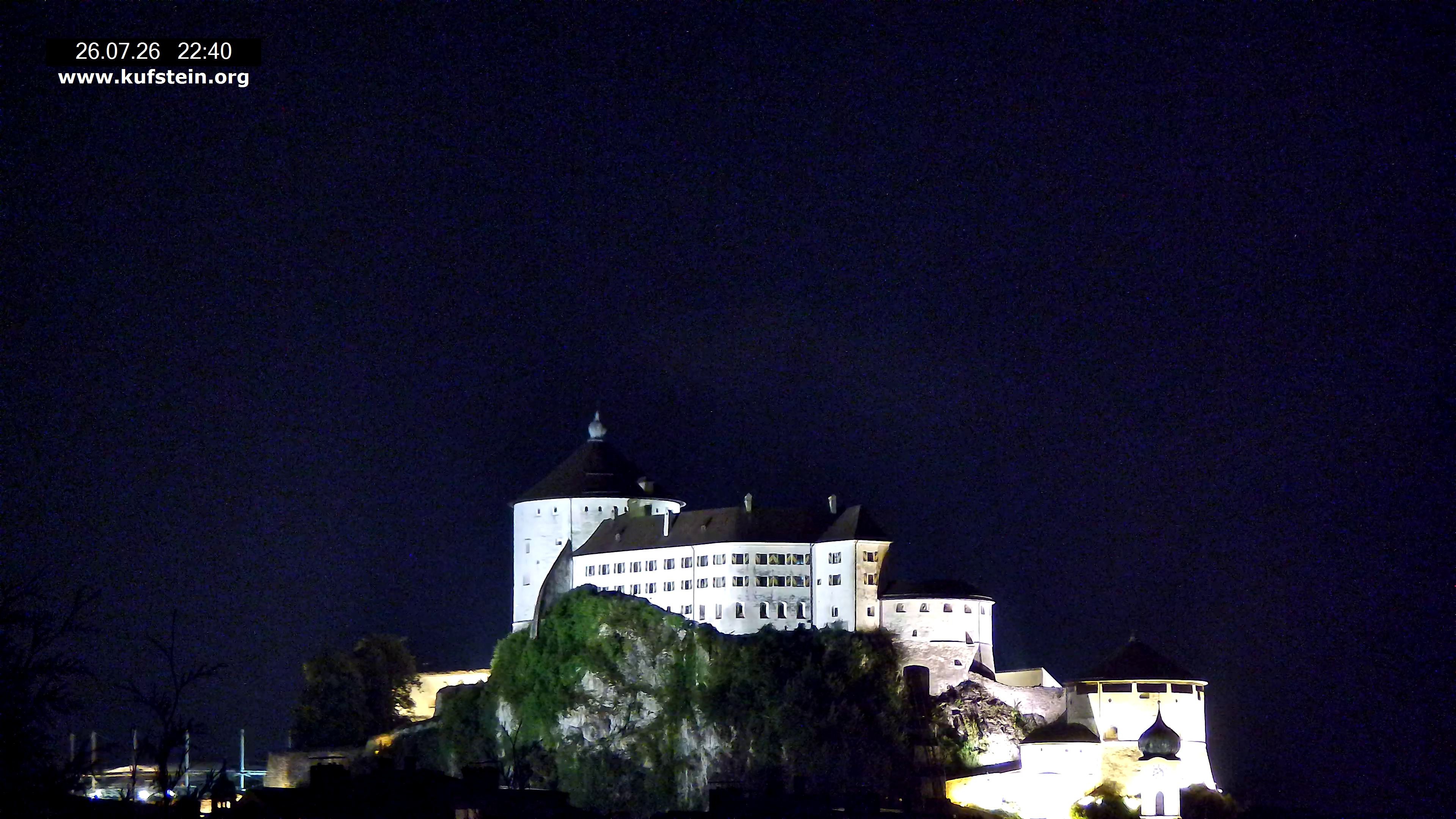 Archiv Foto Webcam Festung Kufstein