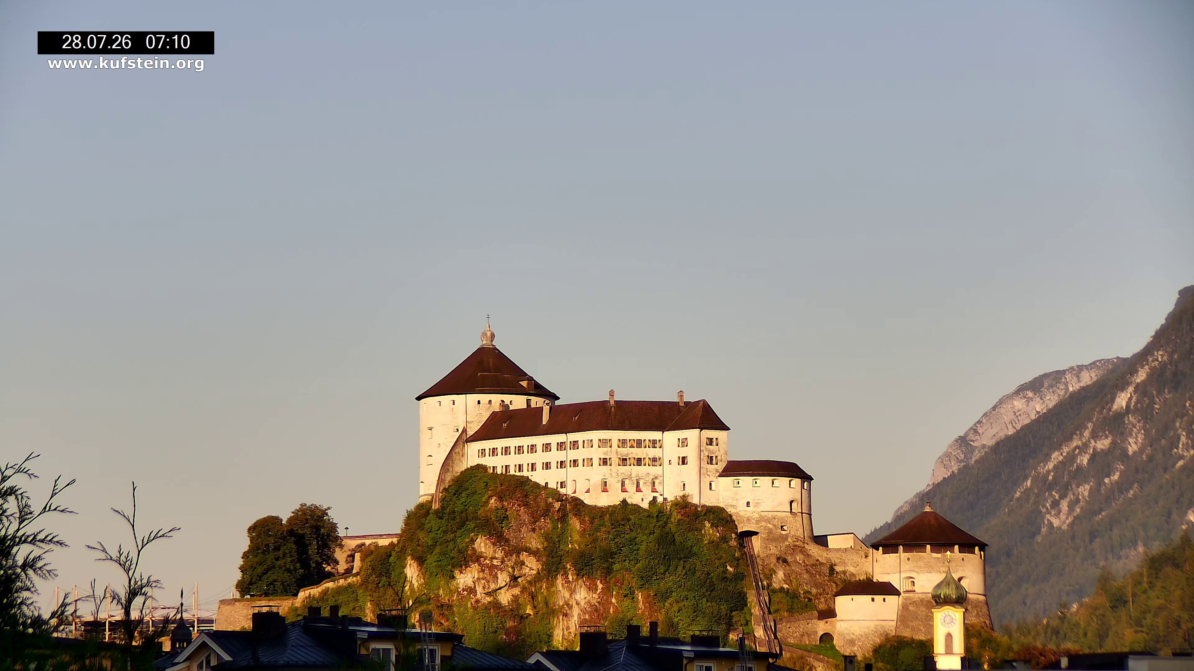 Archiv Foto Webcam Festung Kufstein