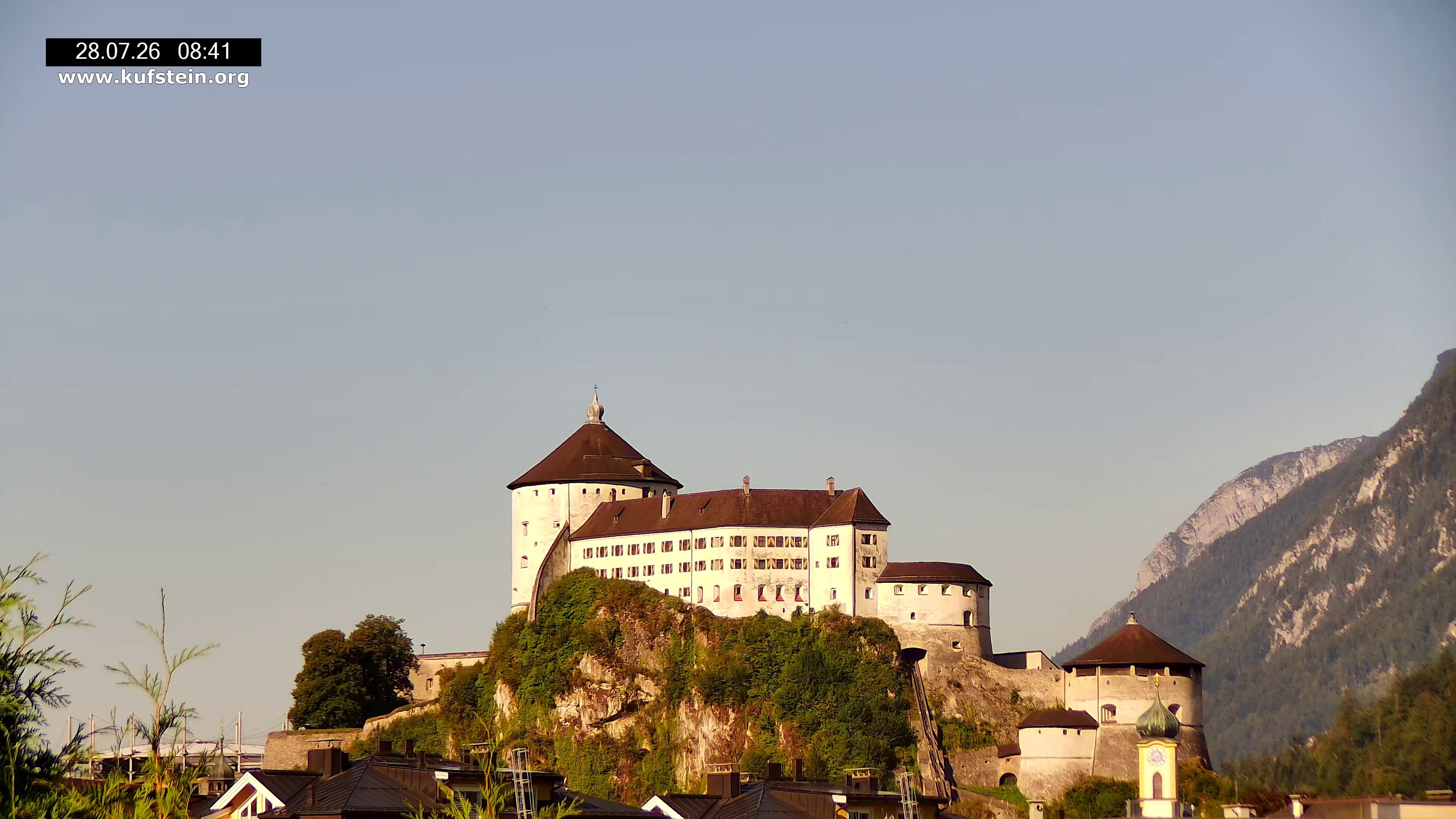 Archiv Foto Webcam Festung Kufstein