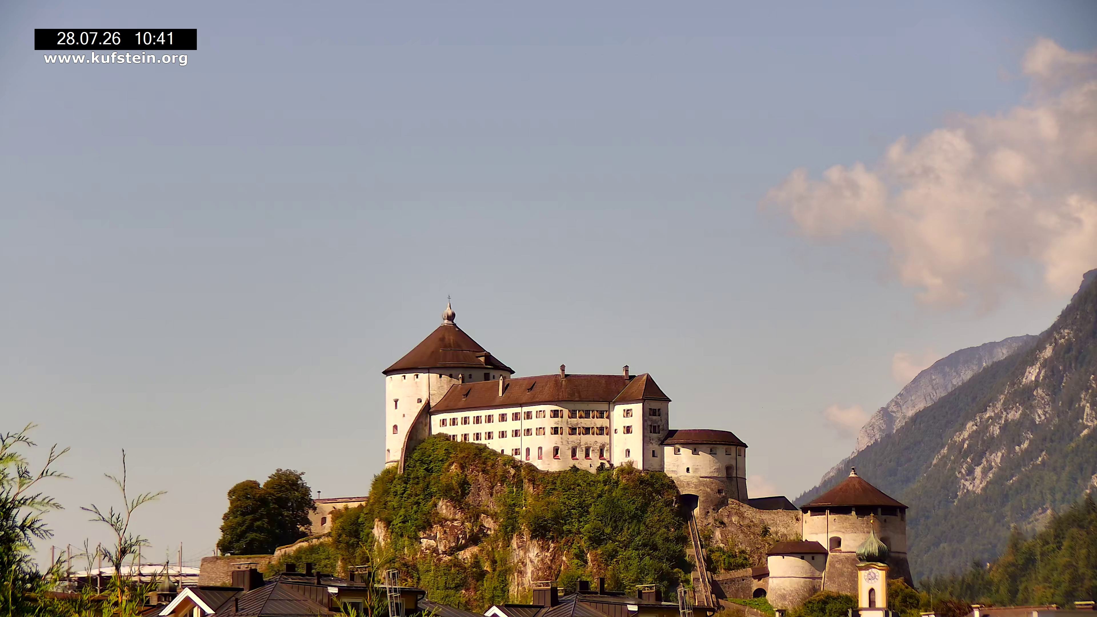 Archiv Foto Webcam Festung Kufstein