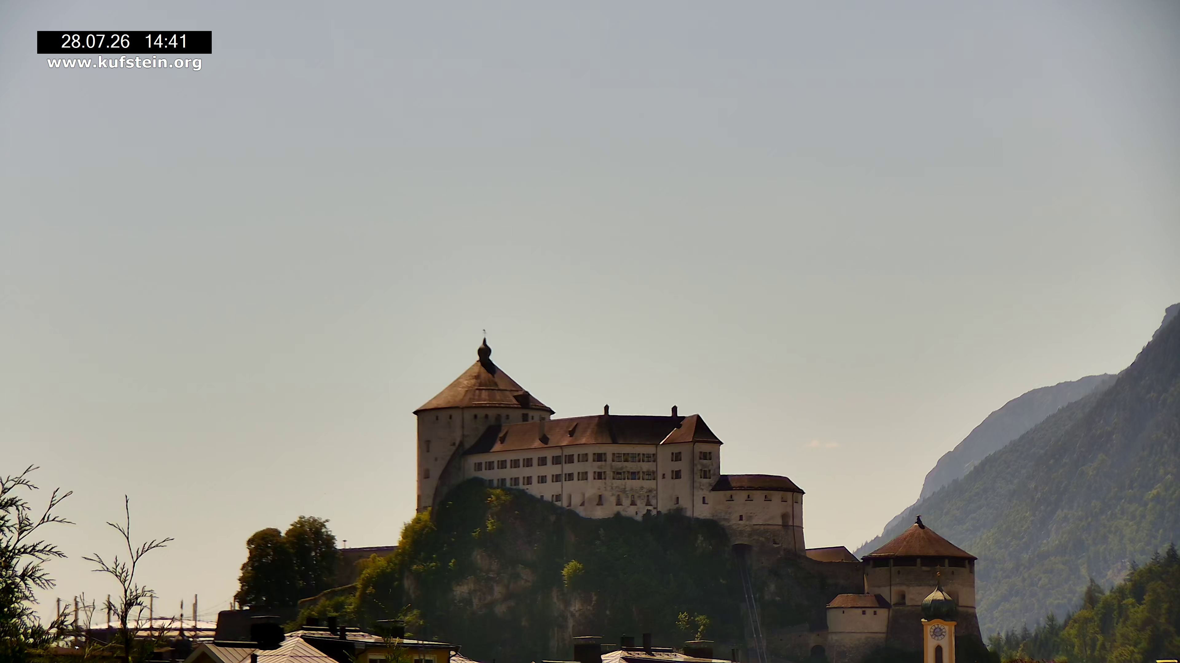 Archiv Foto Webcam Festung Kufstein