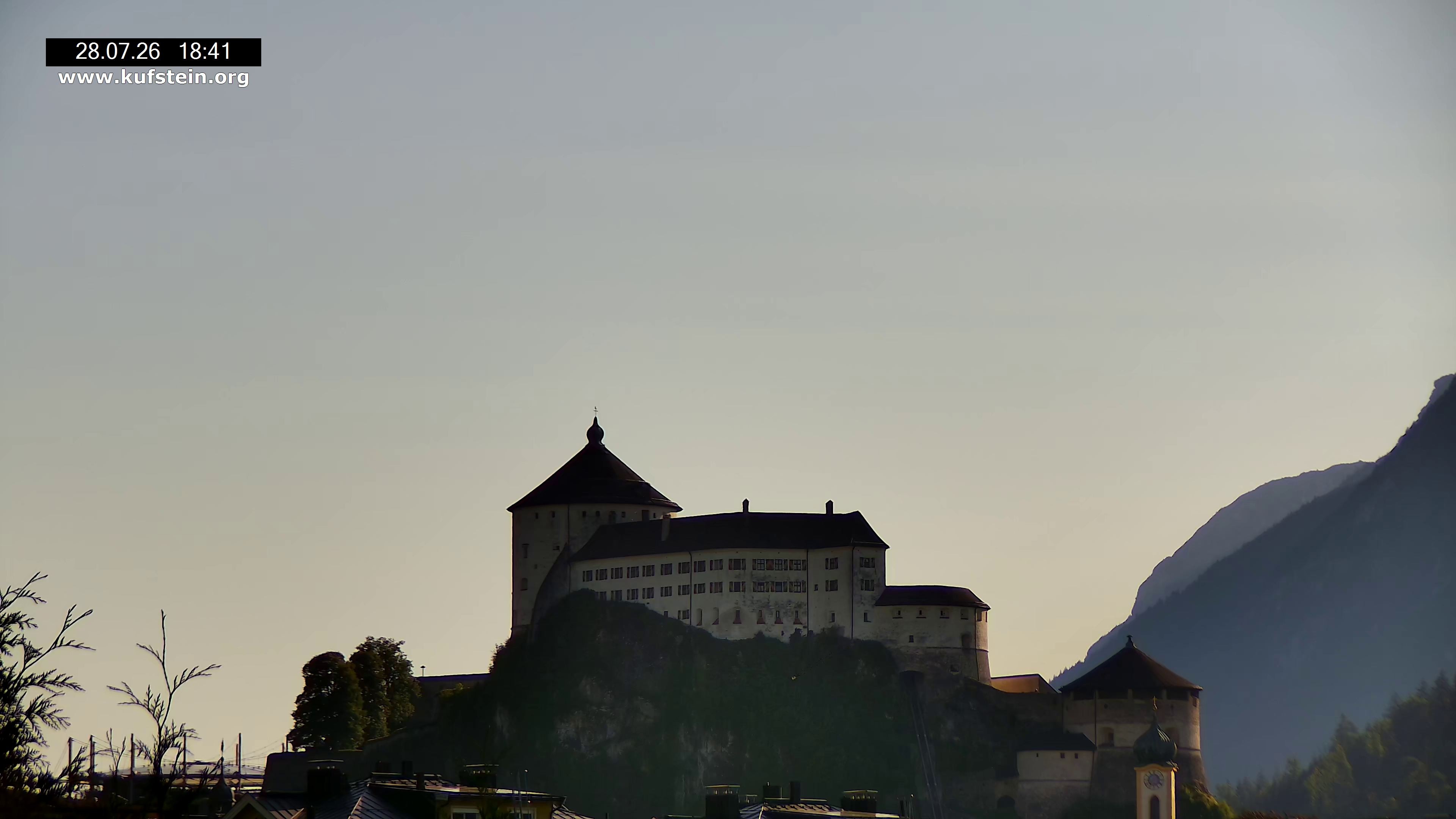 Archiv Foto Webcam Festung Kufstein