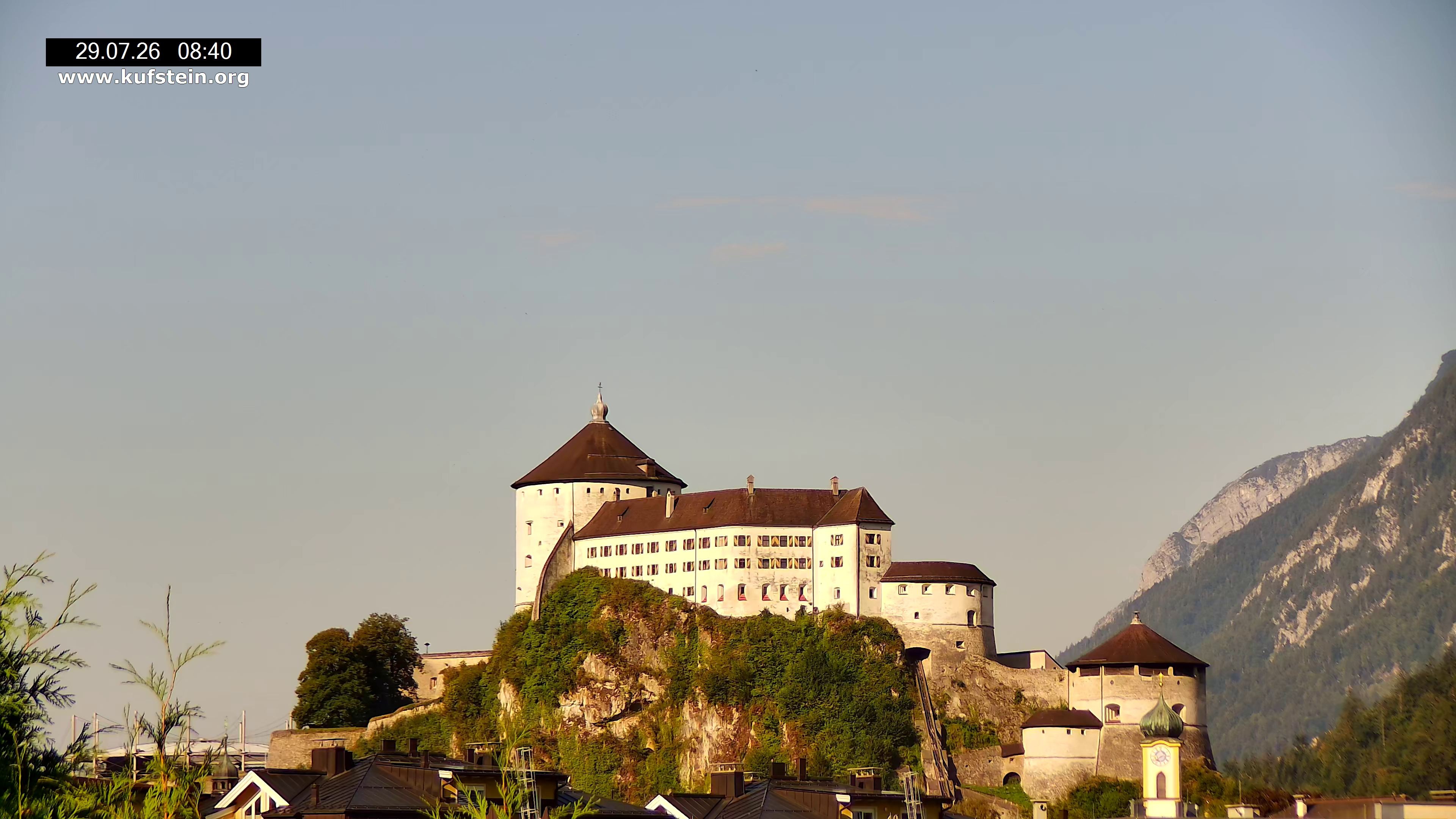 Archiv Foto Webcam Festung Kufstein