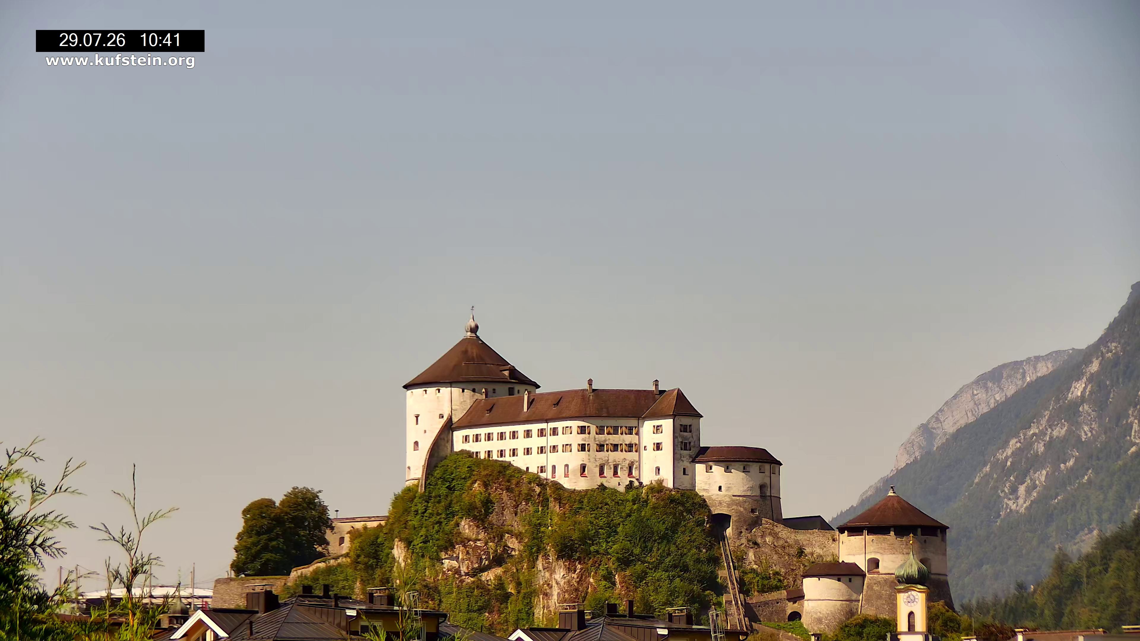 Archiv Foto Webcam Festung Kufstein