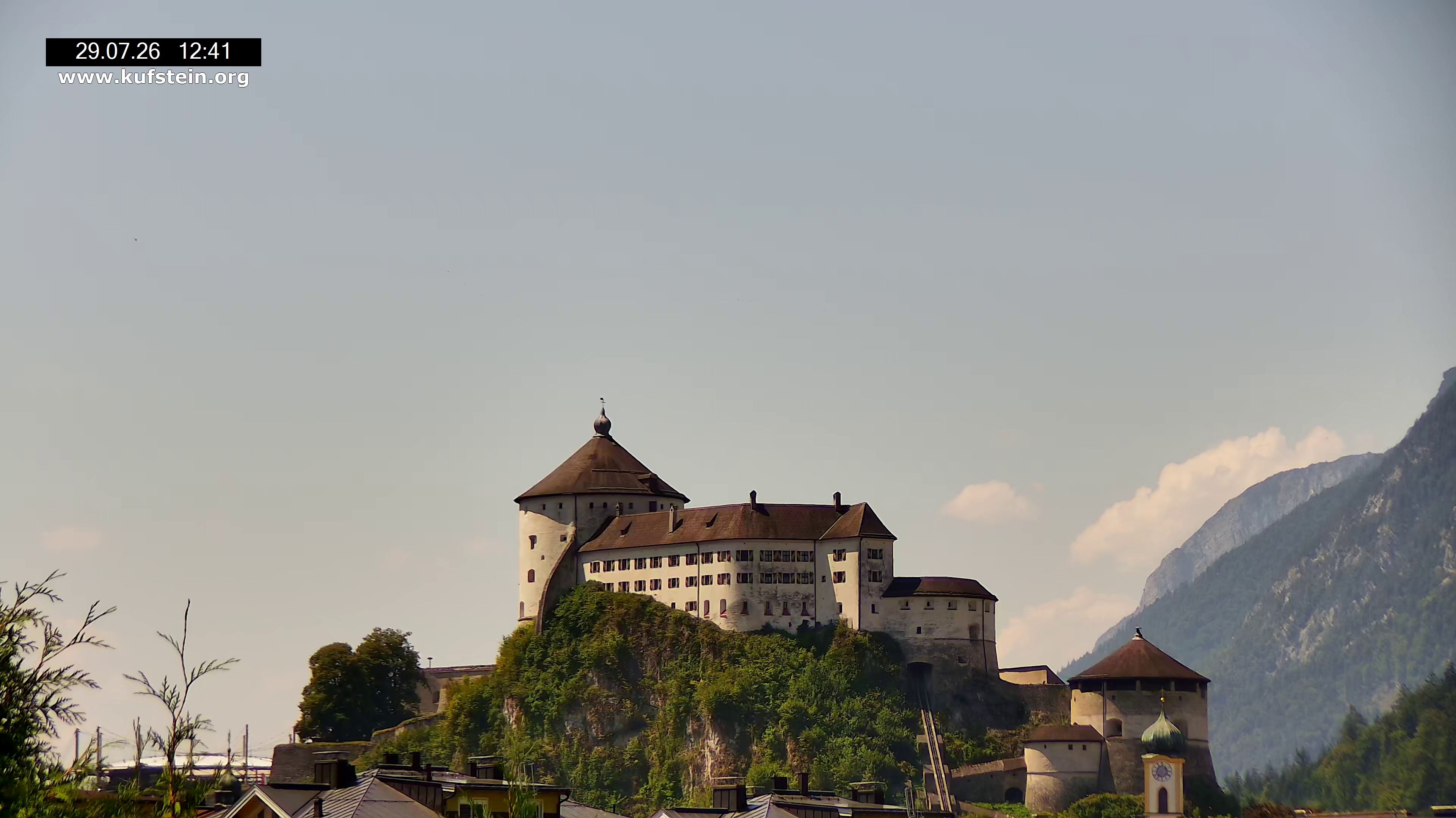 Archiv Foto Webcam Festung Kufstein