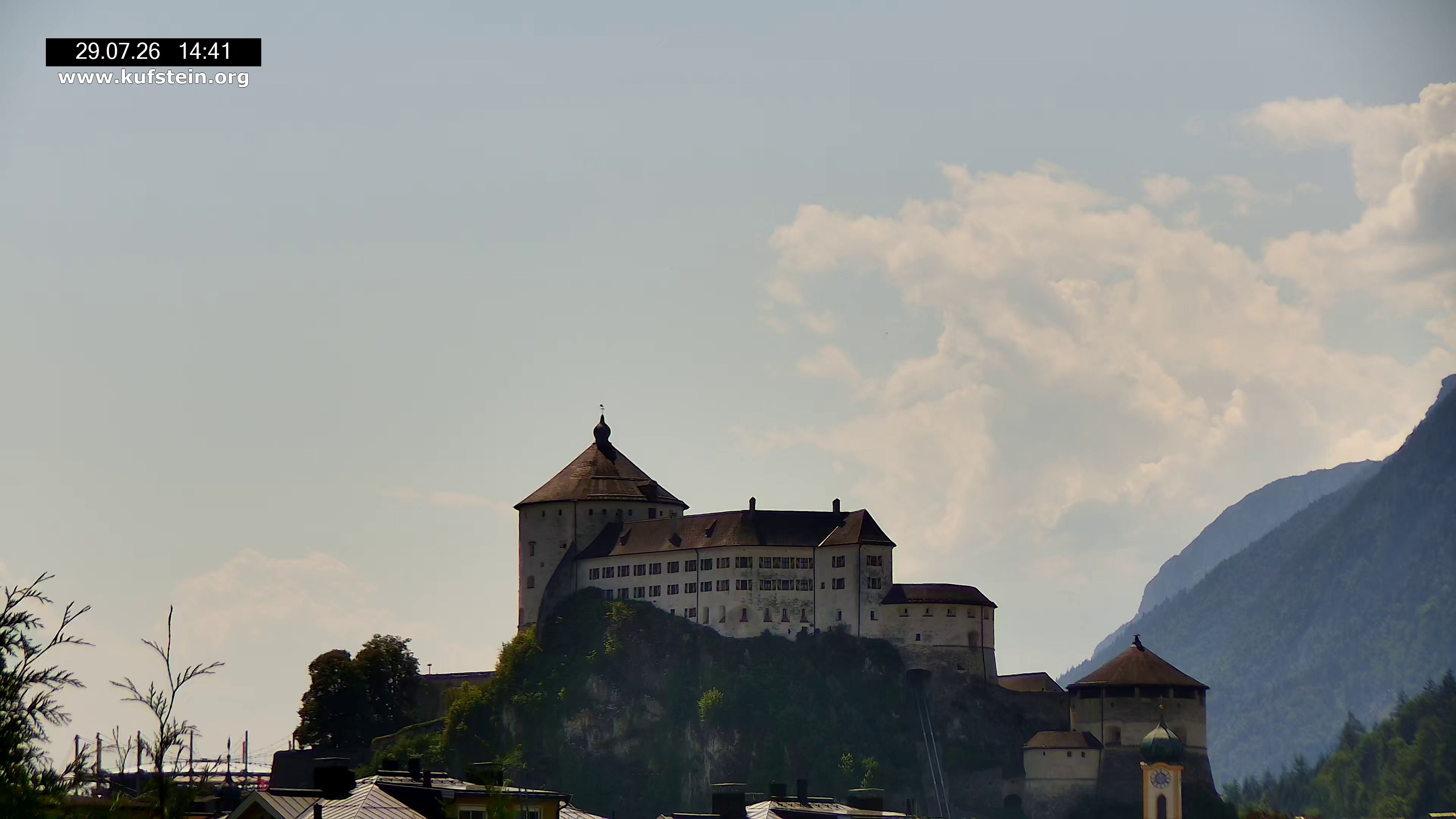Archiv Foto Webcam Festung Kufstein