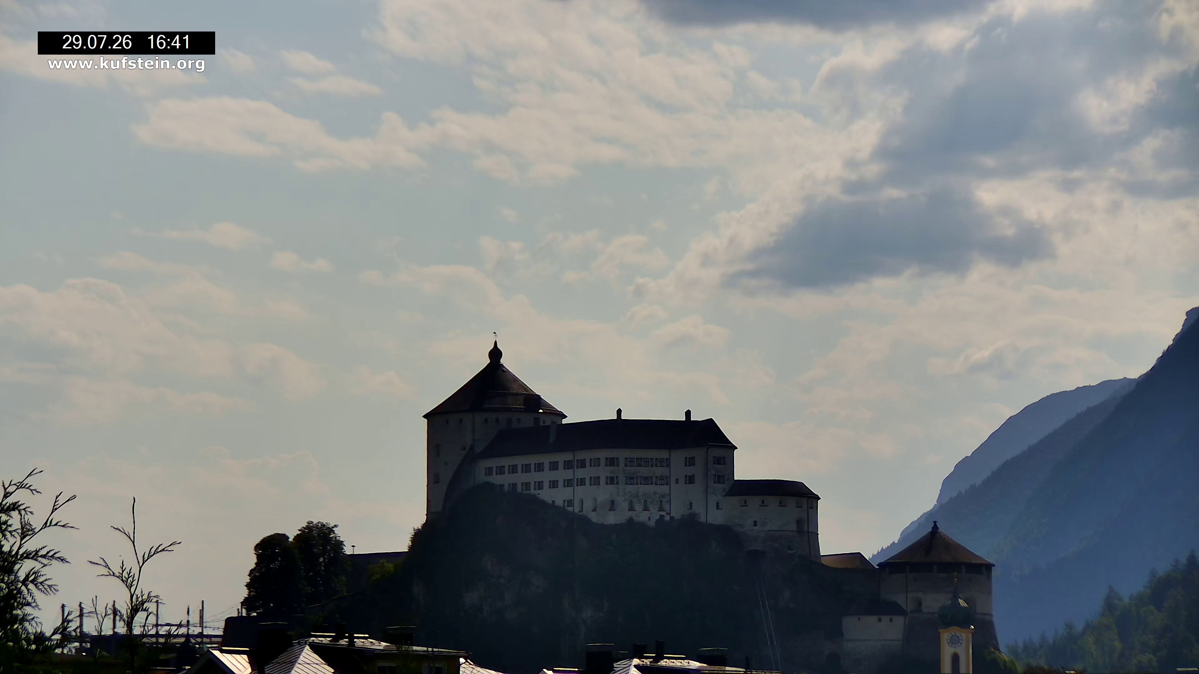 Archiv Foto Webcam Festung Kufstein