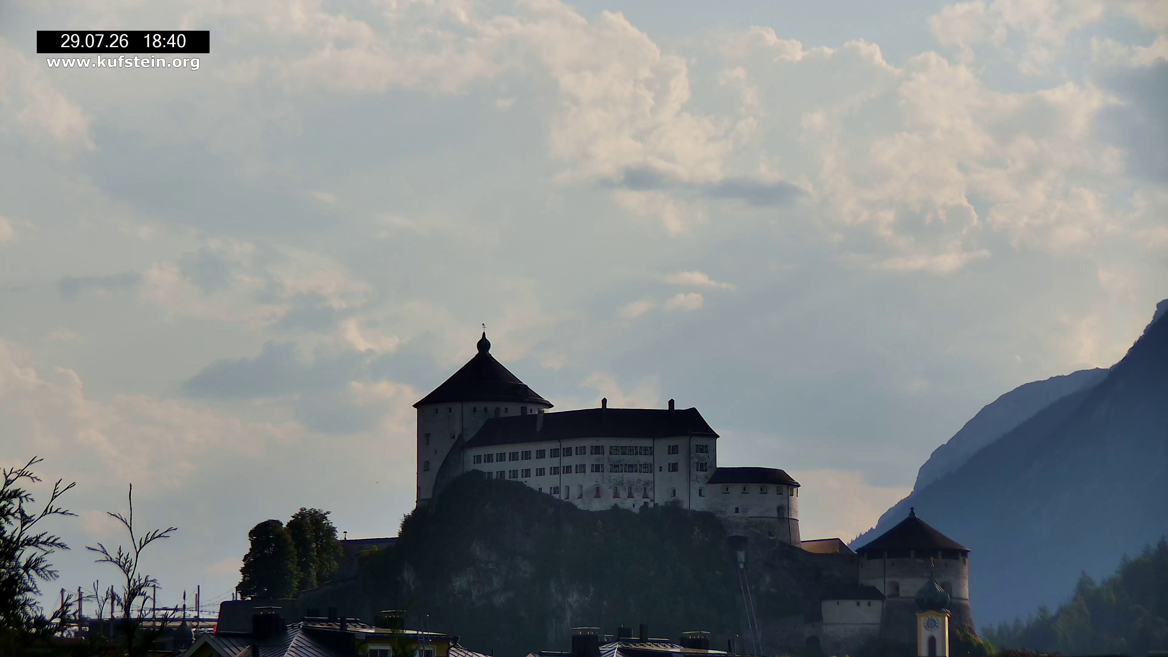 Archiv Foto Webcam Festung Kufstein