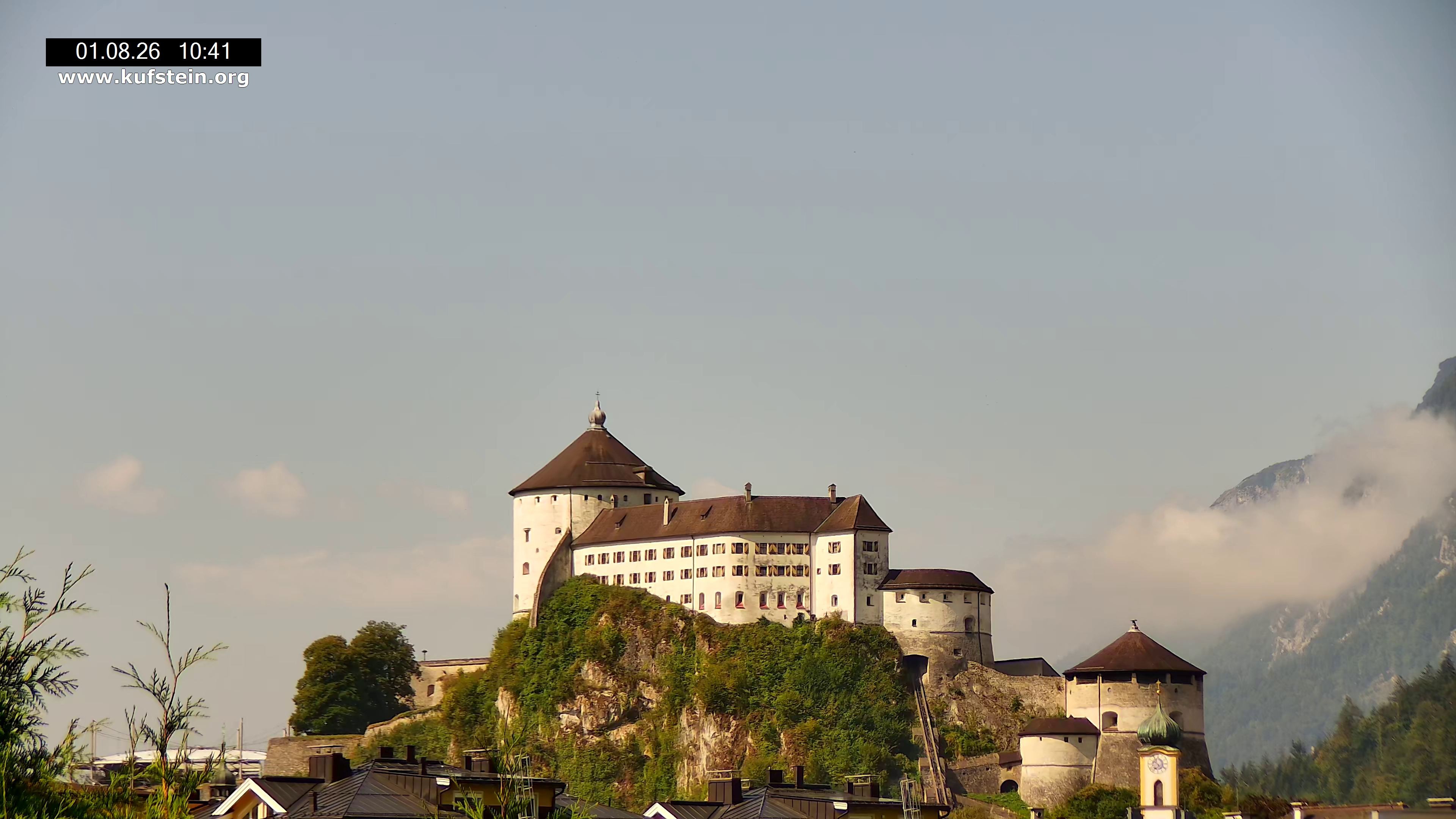 Archiv Foto Webcam Festung Kufstein