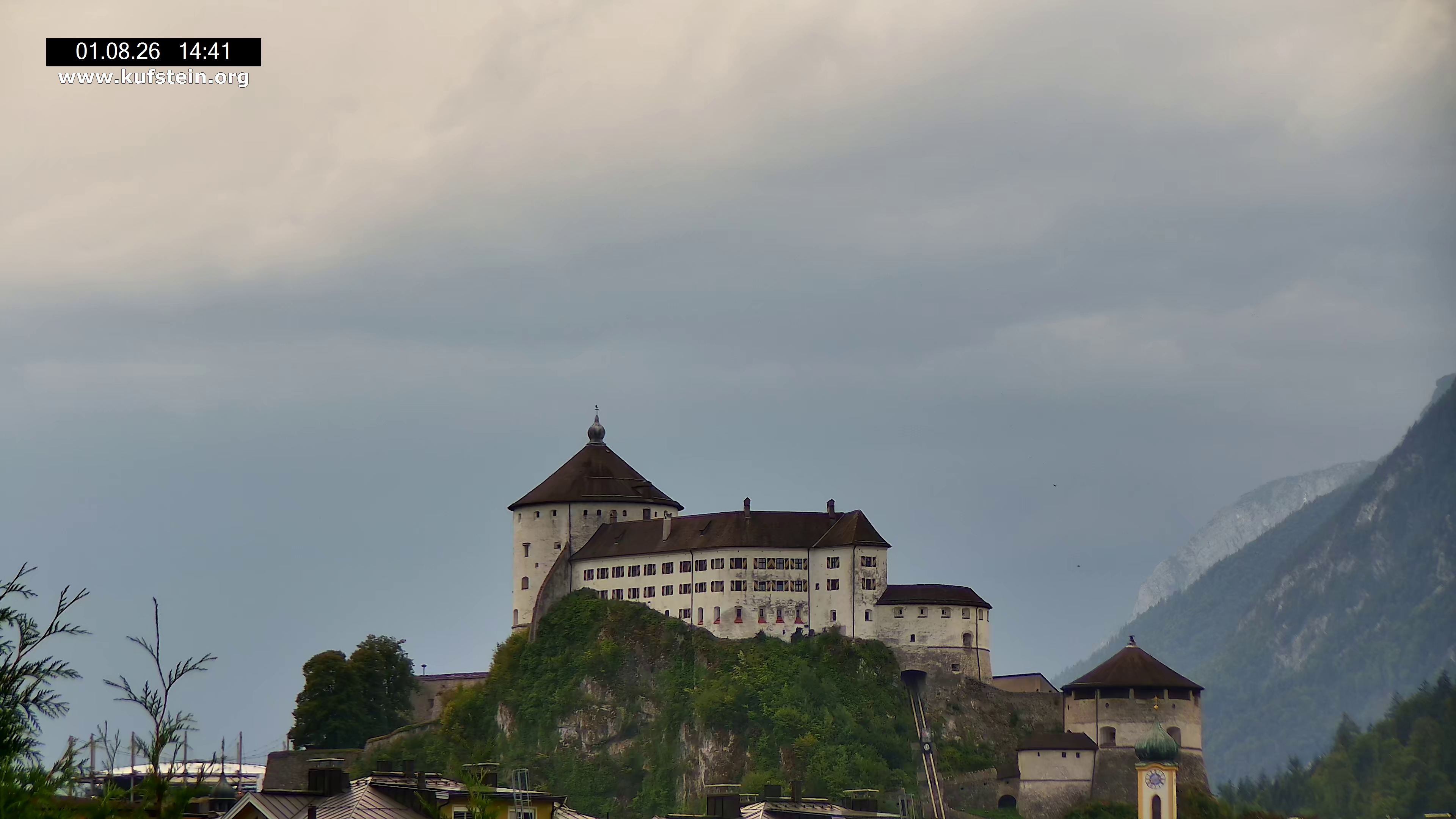 Archiv Foto Webcam Festung Kufstein