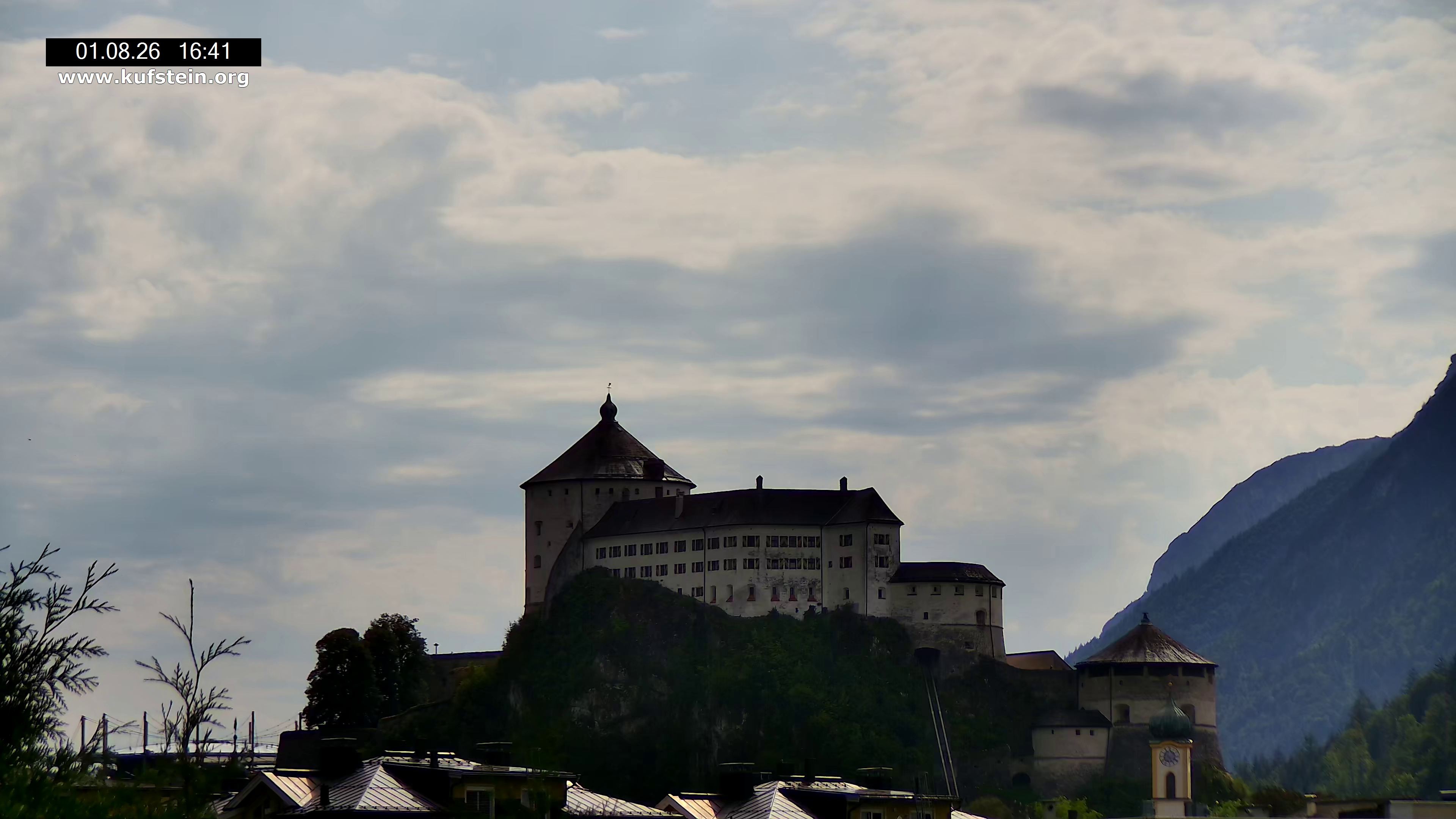 Archiv Foto Webcam Festung Kufstein