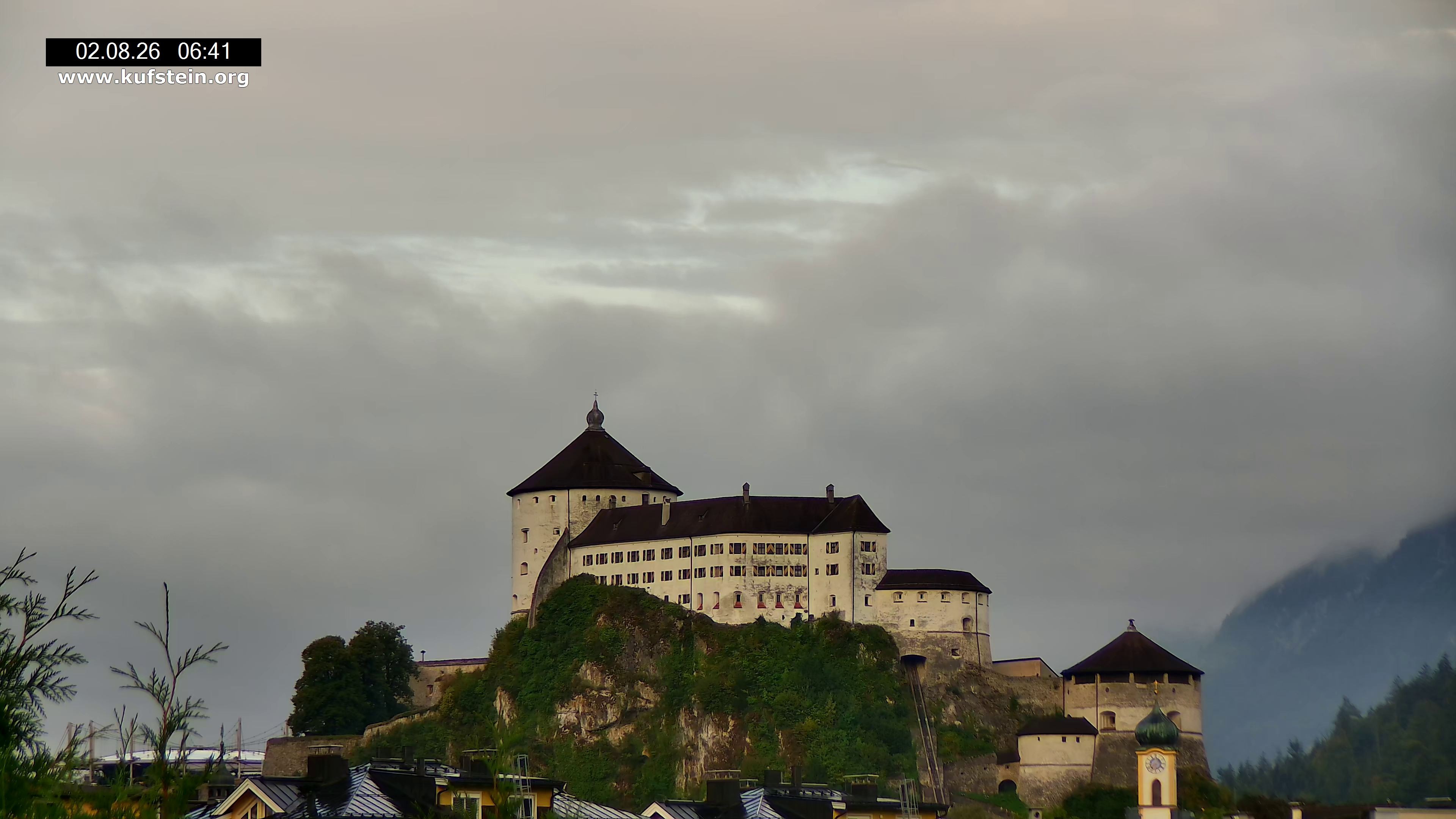 Archiv Foto Webcam Festung Kufstein