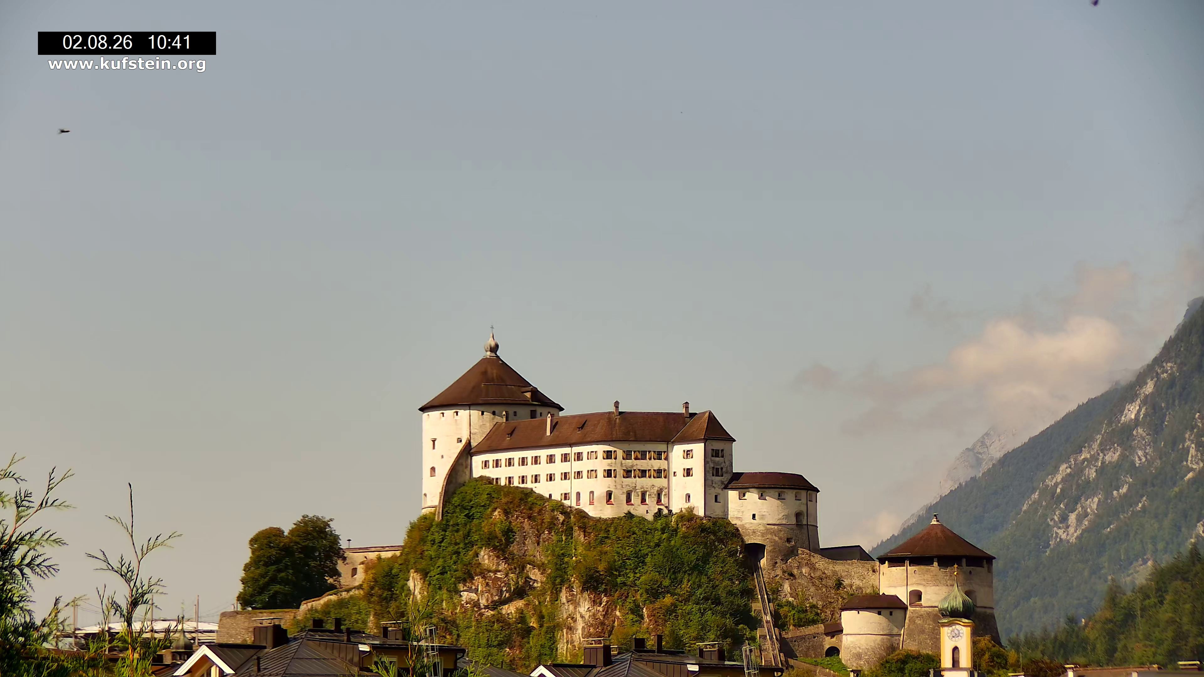 Archiv Foto Webcam Festung Kufstein