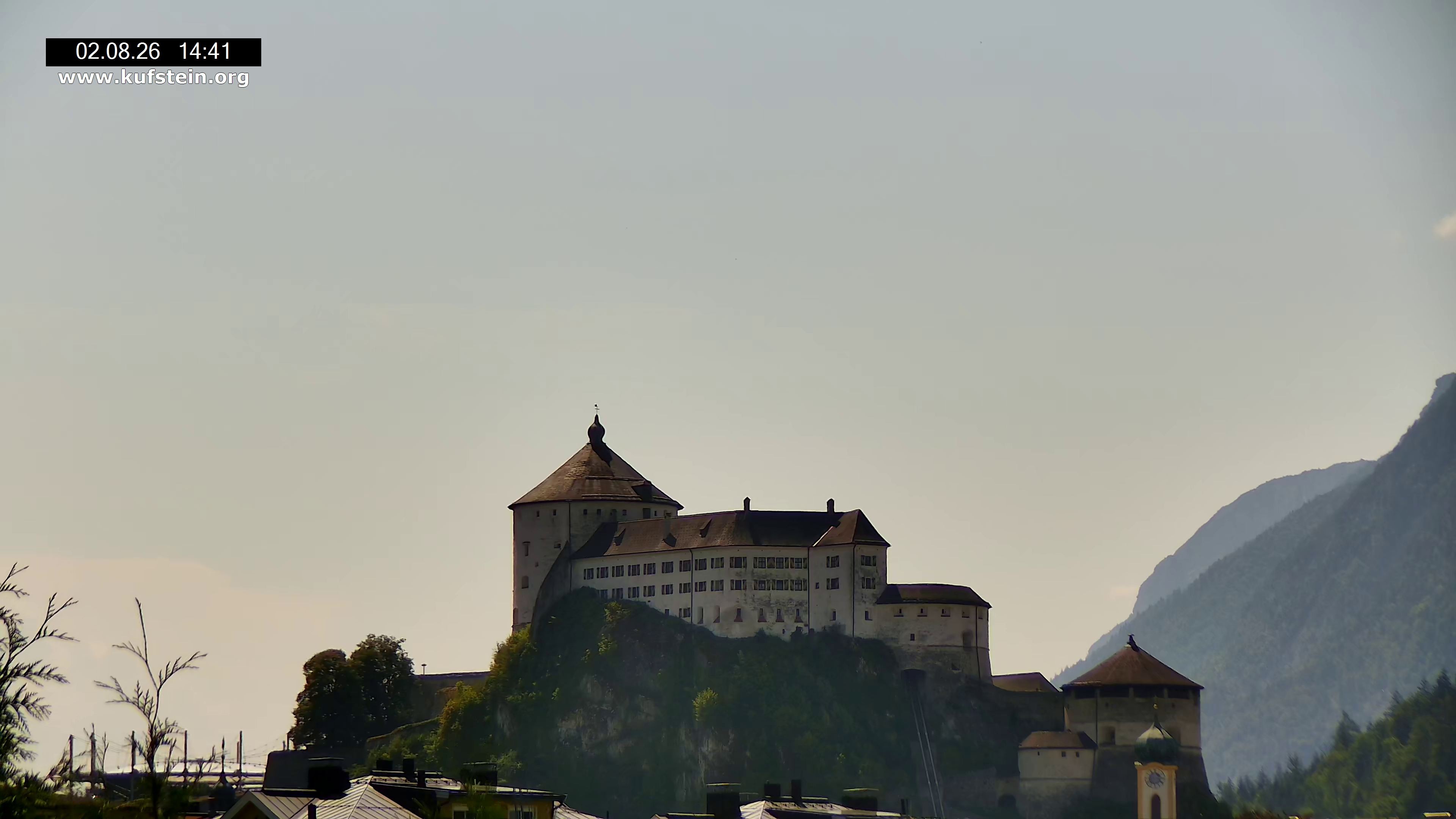 Archived image Webcam Kufstein Fortress
