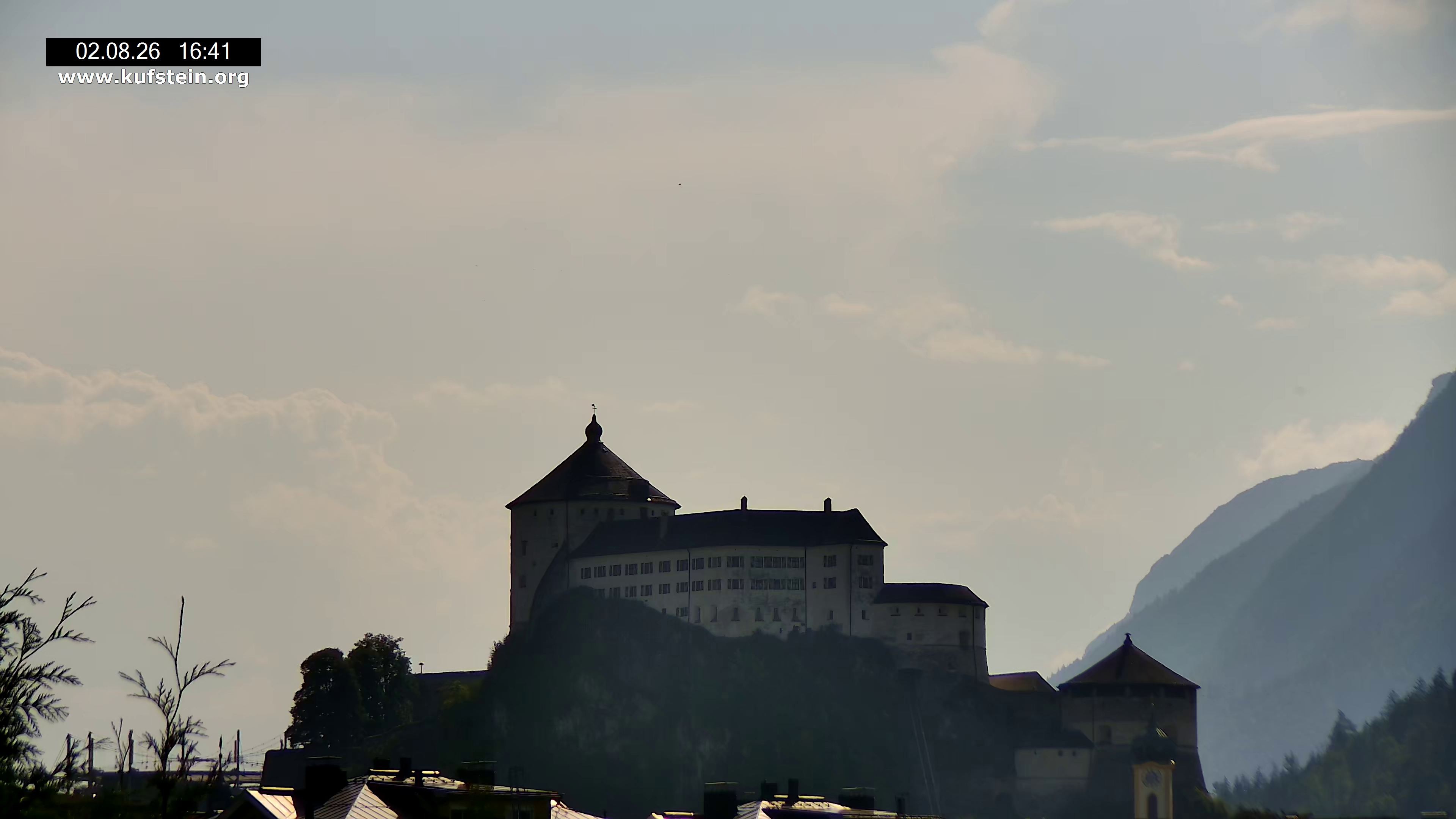 Archived image Webcam Kufstein Fortress