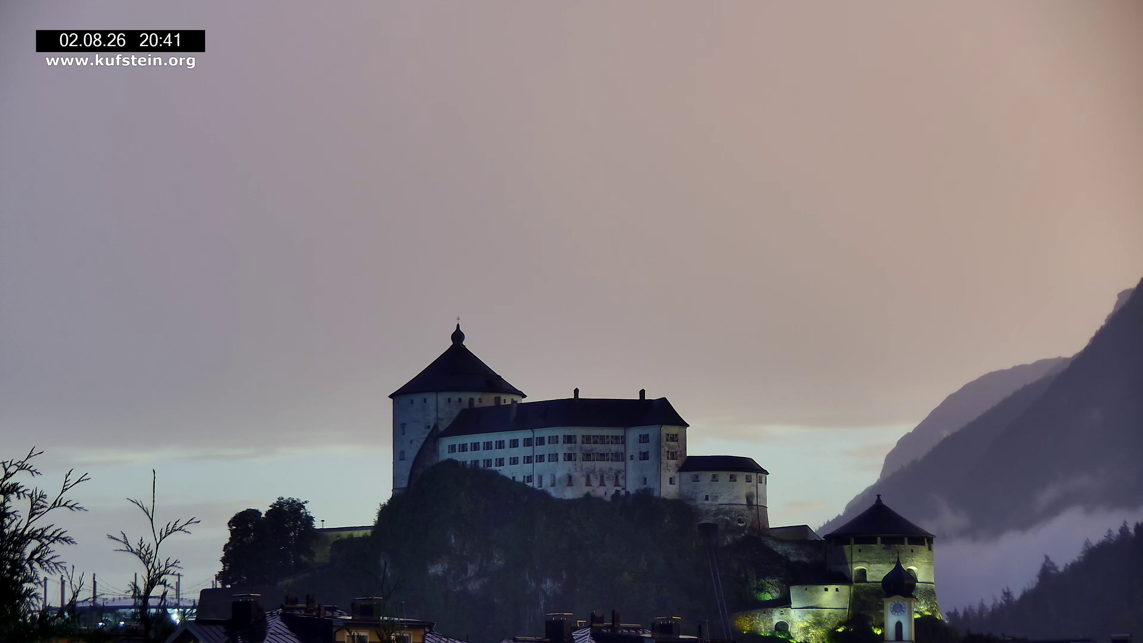 Archived image Webcam Kufstein Fortress
