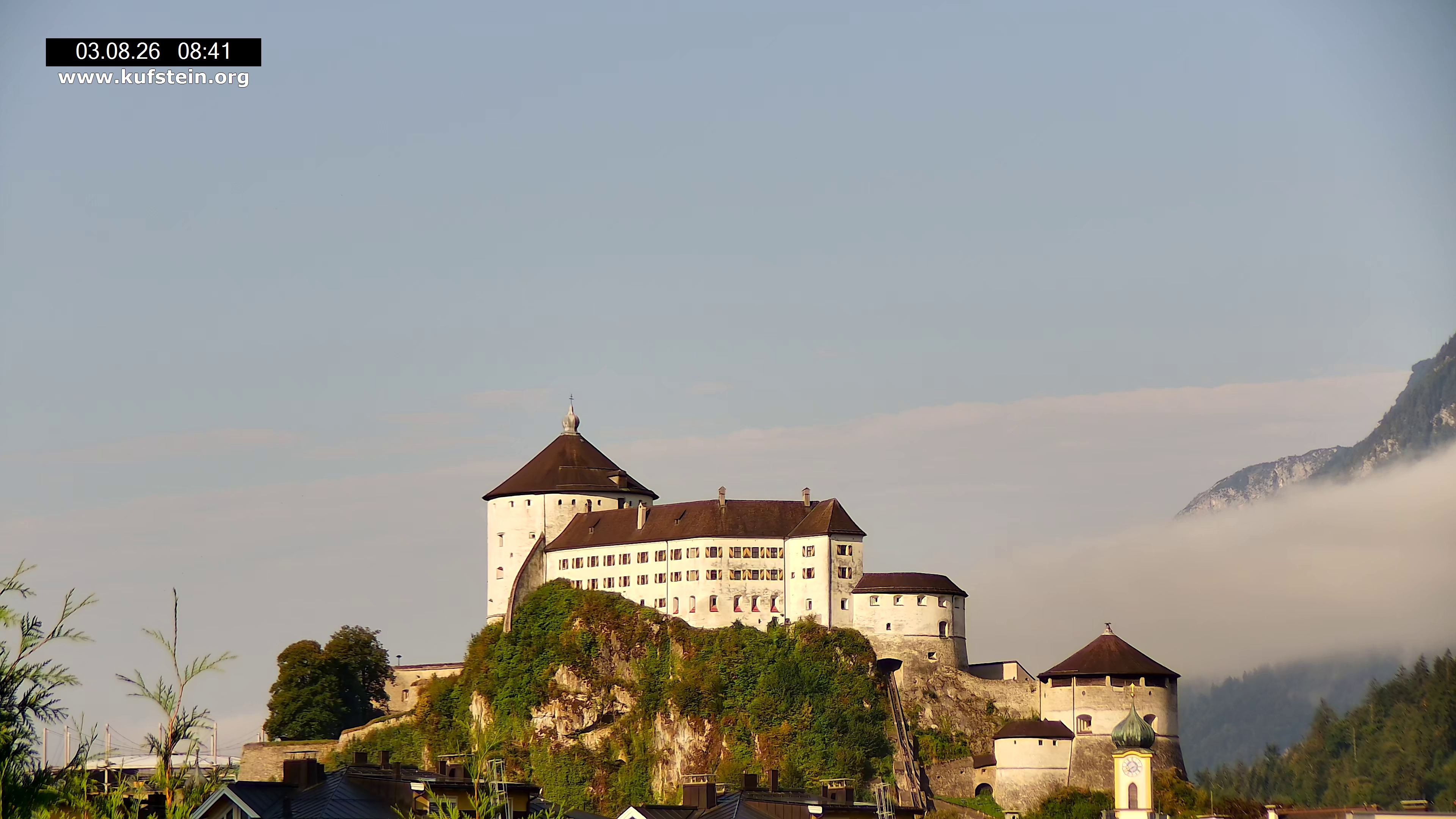 Archiv Foto Webcam Festung Kufstein