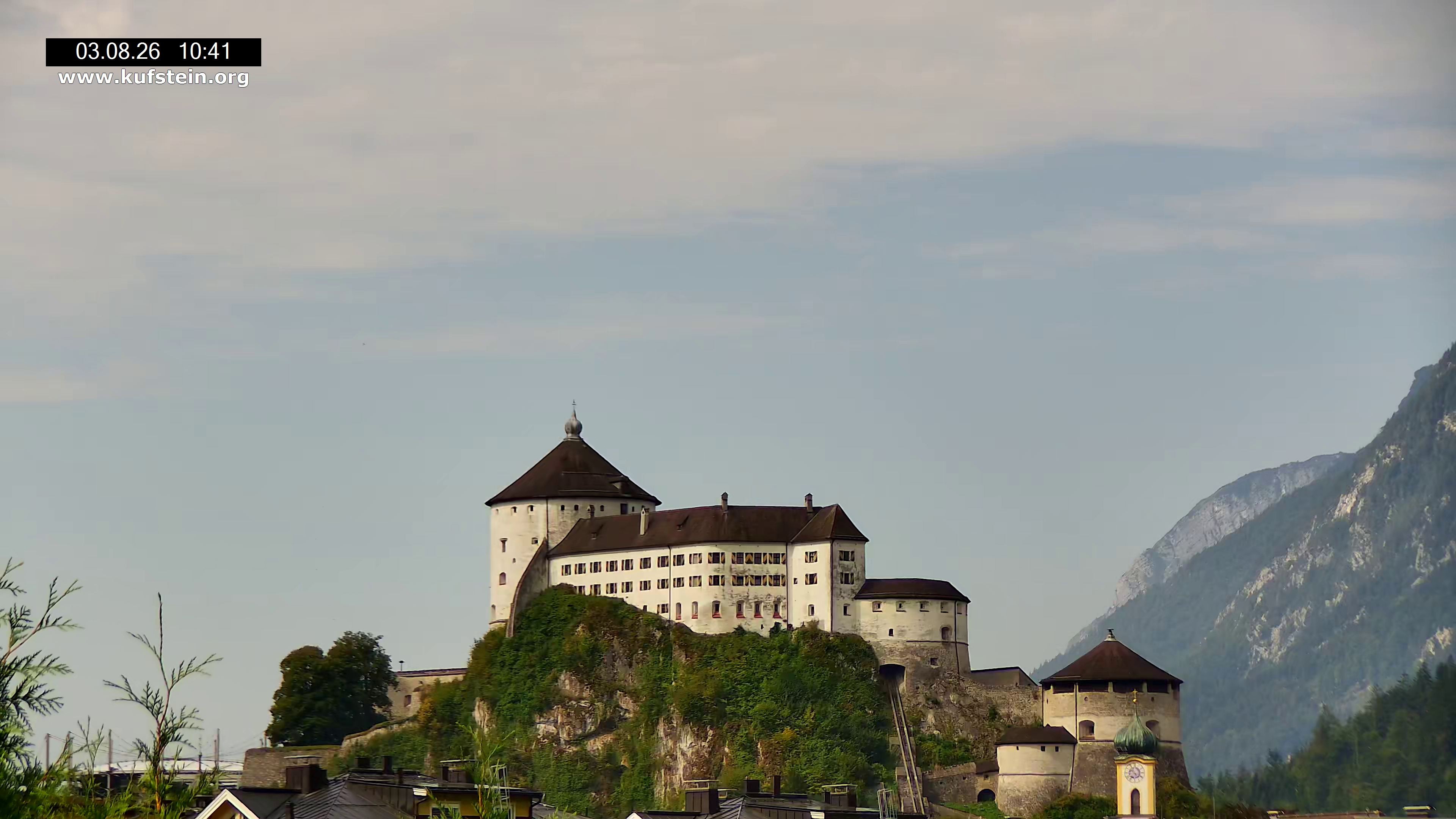 Archiv Foto Webcam Festung Kufstein