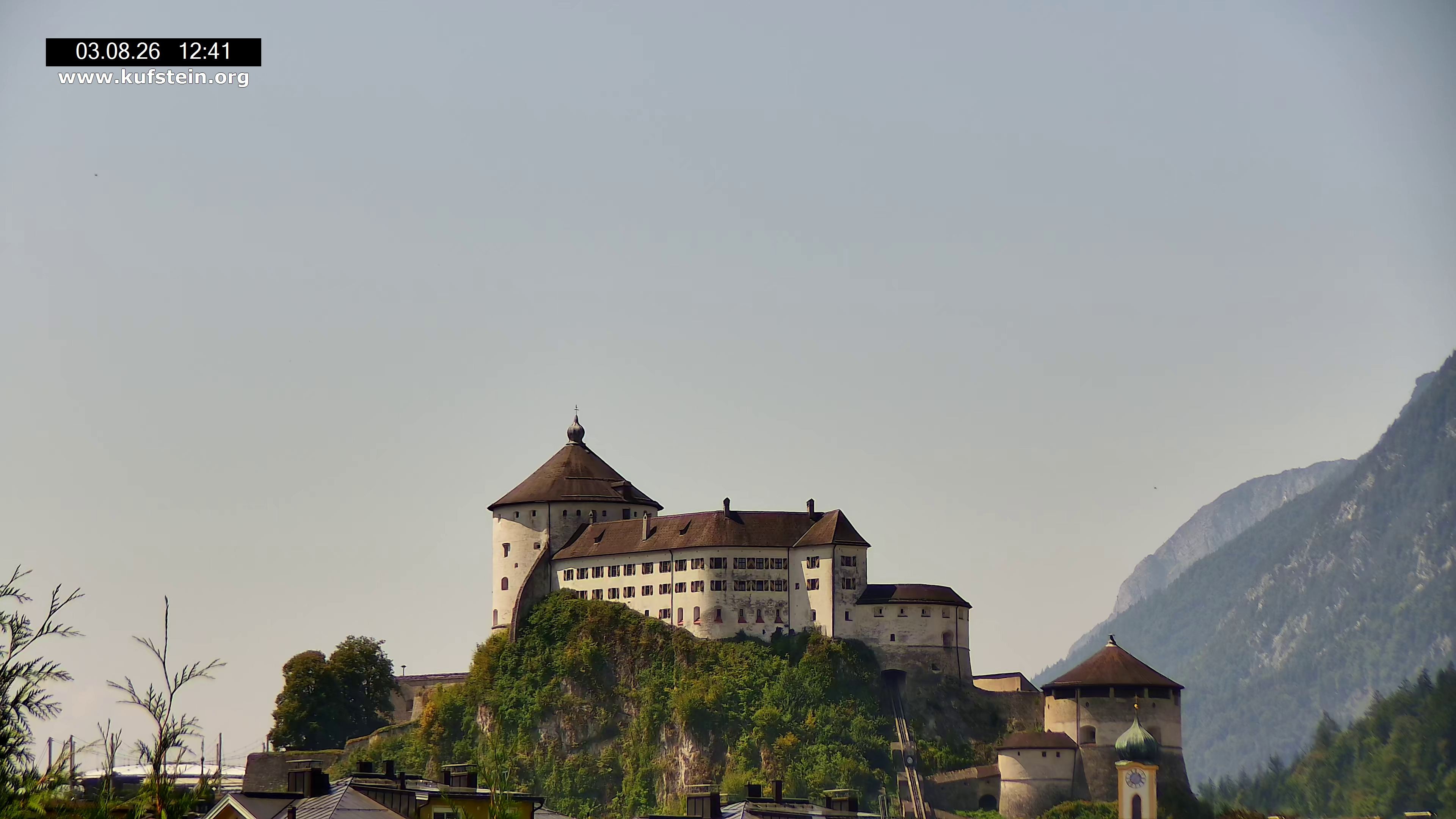 Archiv Foto Webcam Festung Kufstein
