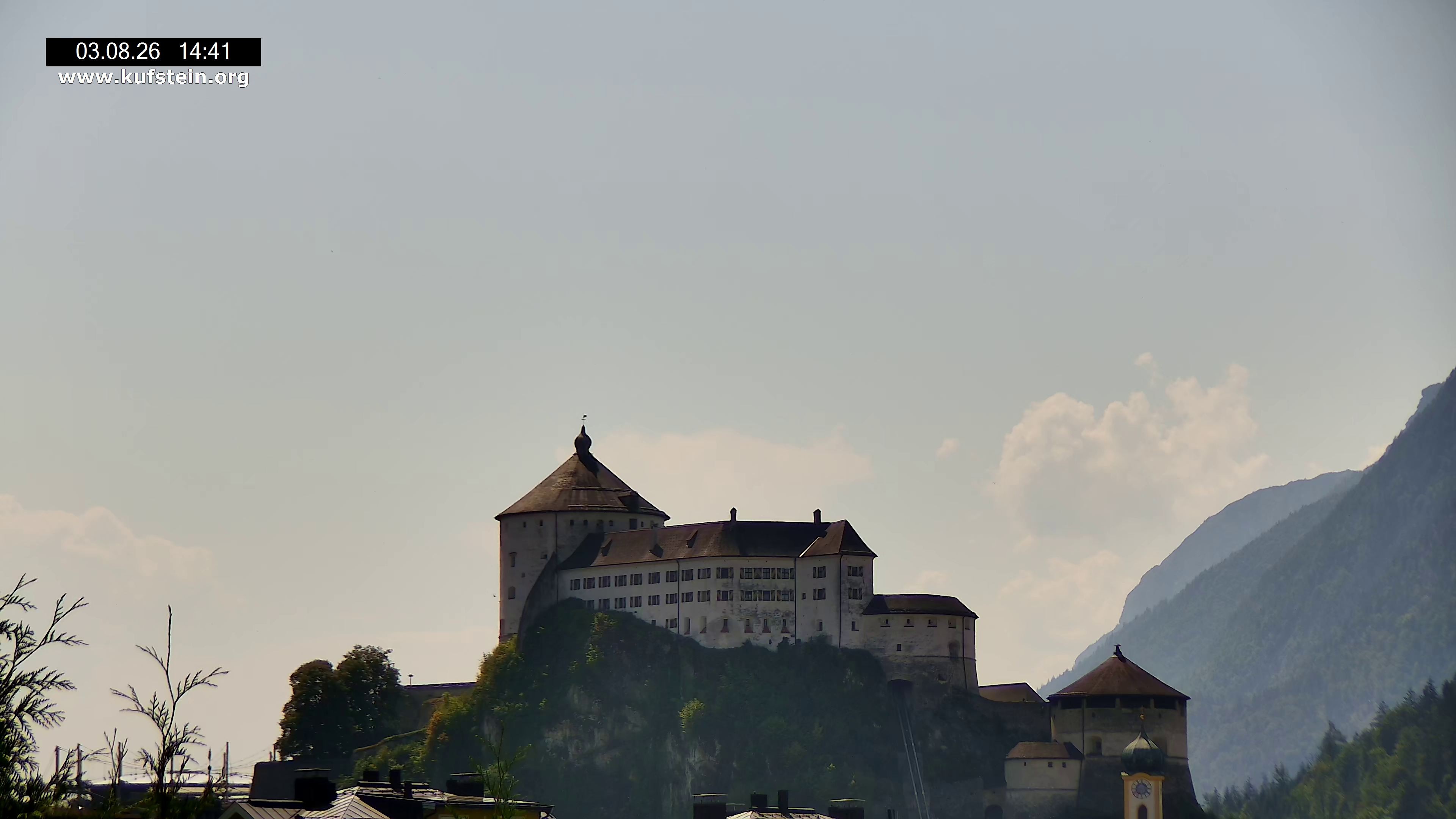 Archiv Foto Webcam Festung Kufstein