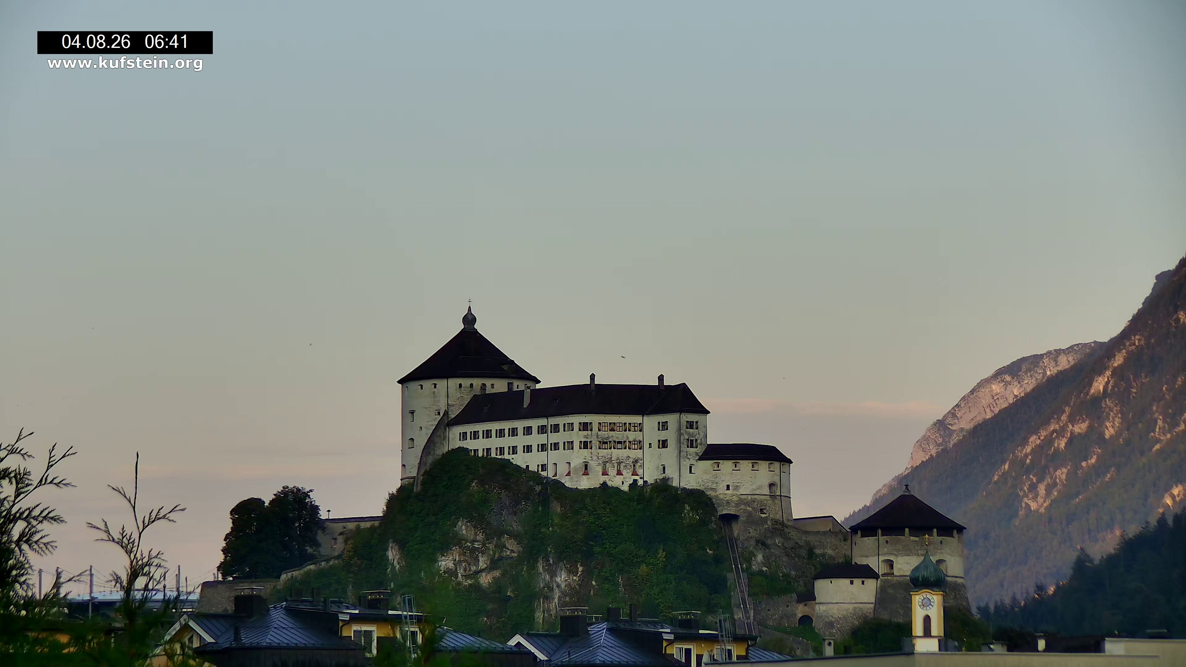 Archiv Foto Webcam Festung Kufstein