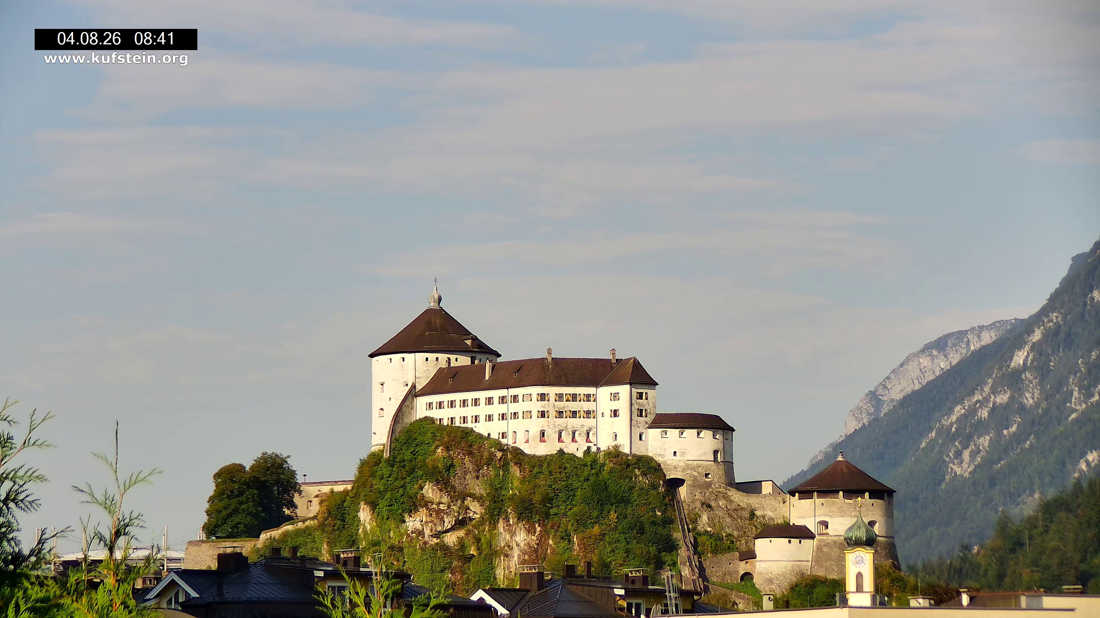 Archiv Foto Webcam Festung Kufstein