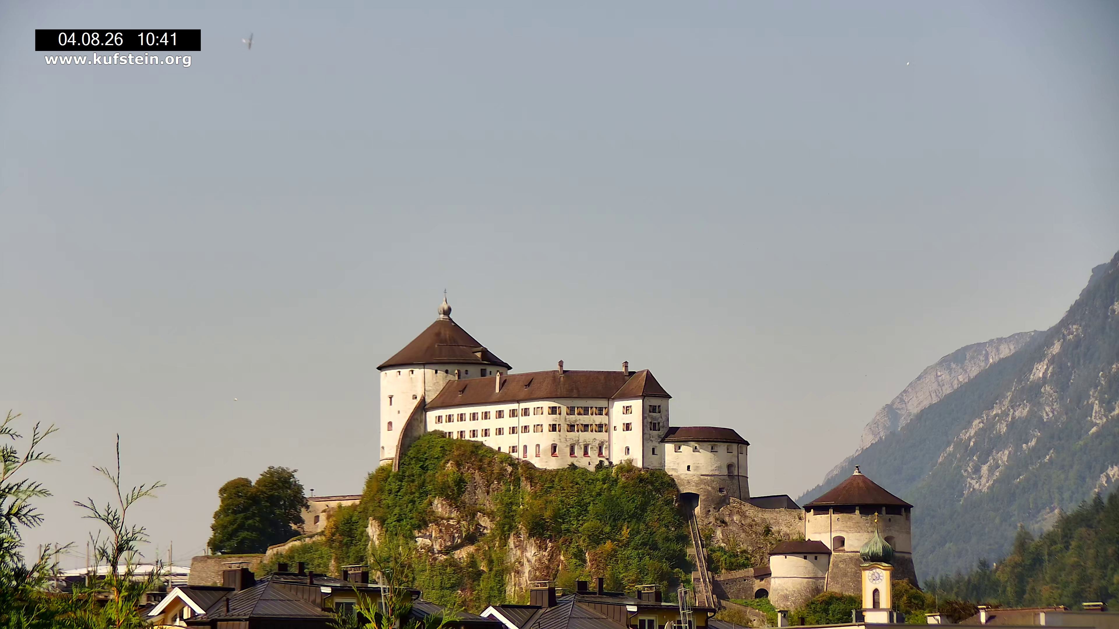Archiv Foto Webcam Festung Kufstein