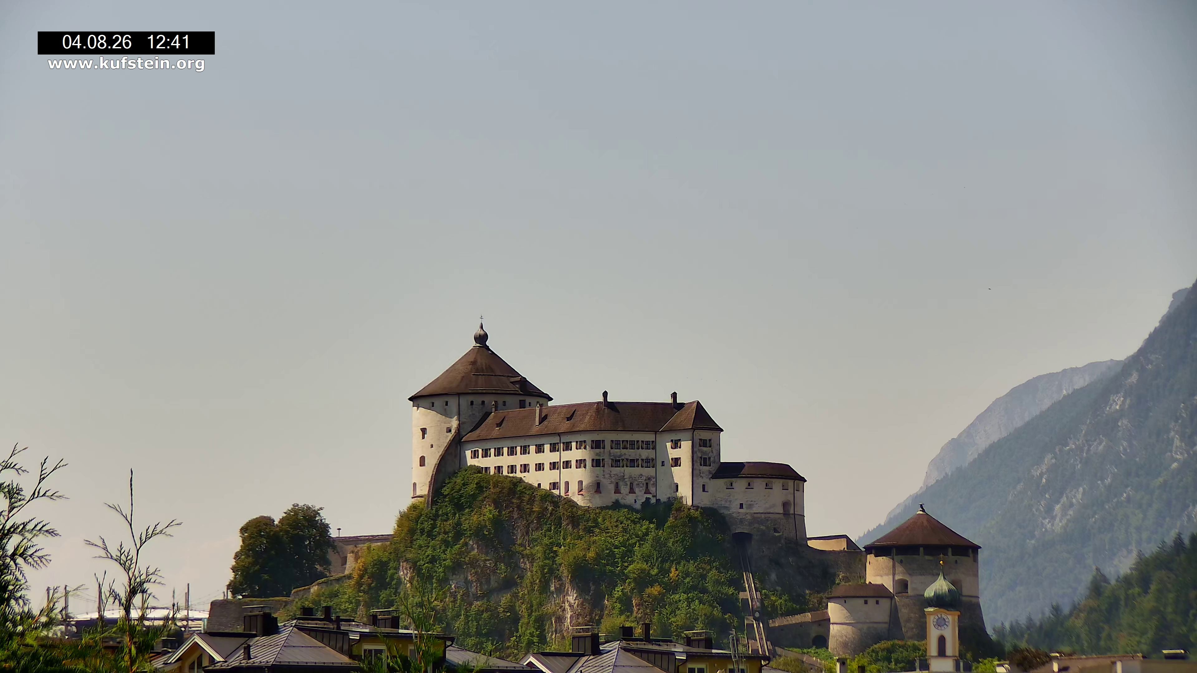 Archiv Foto Webcam Festung Kufstein