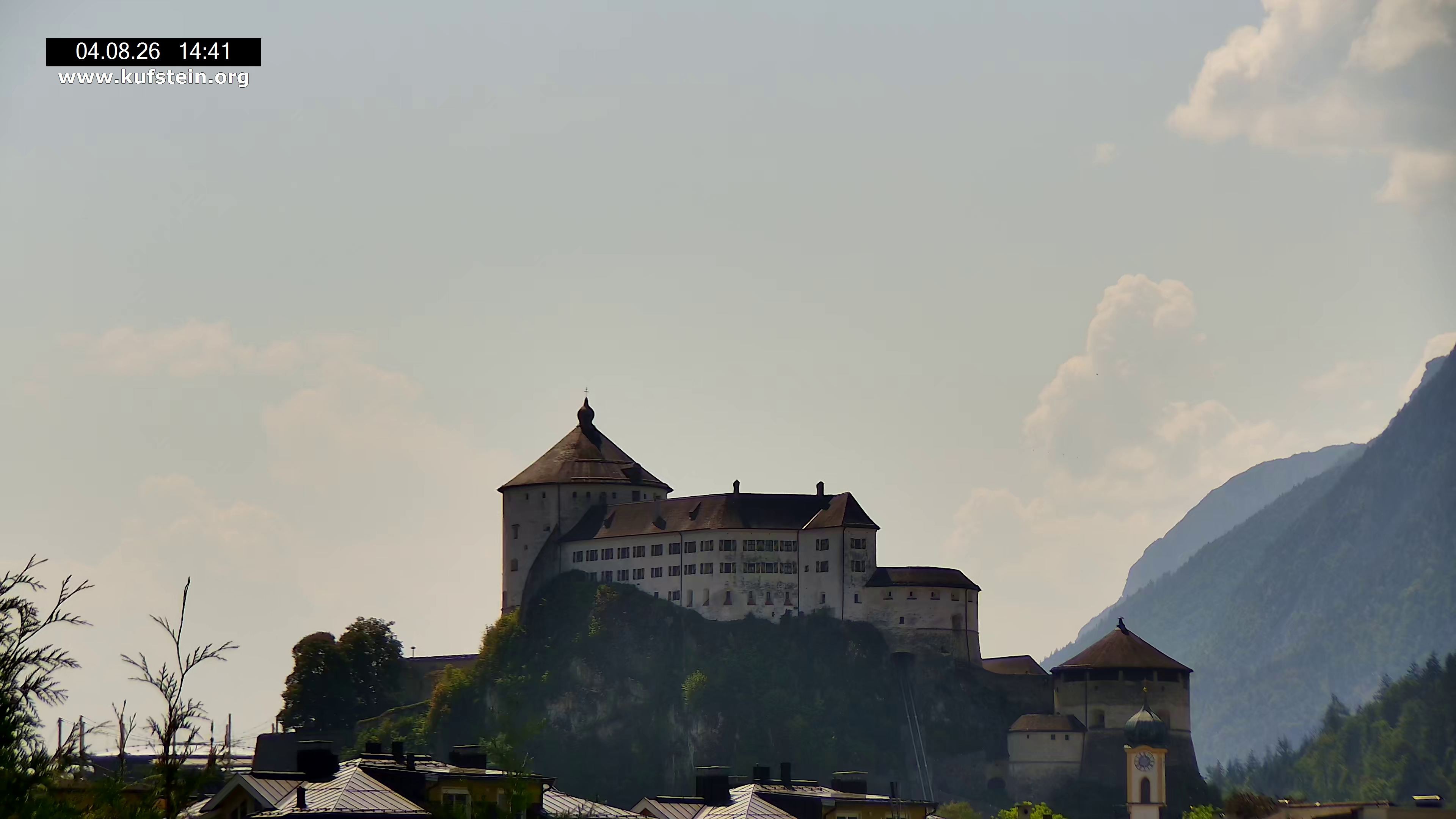 Archiv Foto Webcam Festung Kufstein