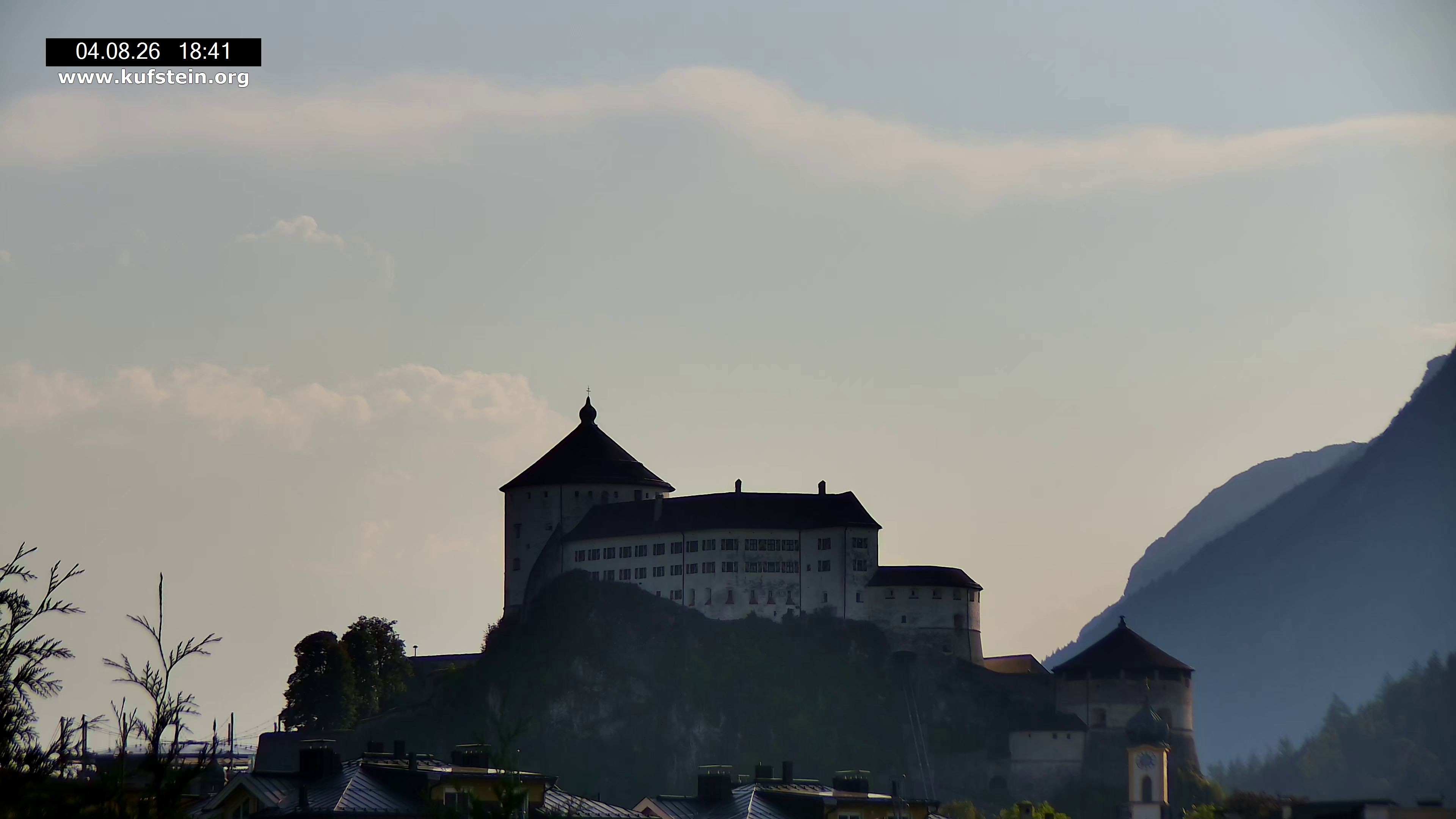 Archiv Foto Webcam Festung Kufstein