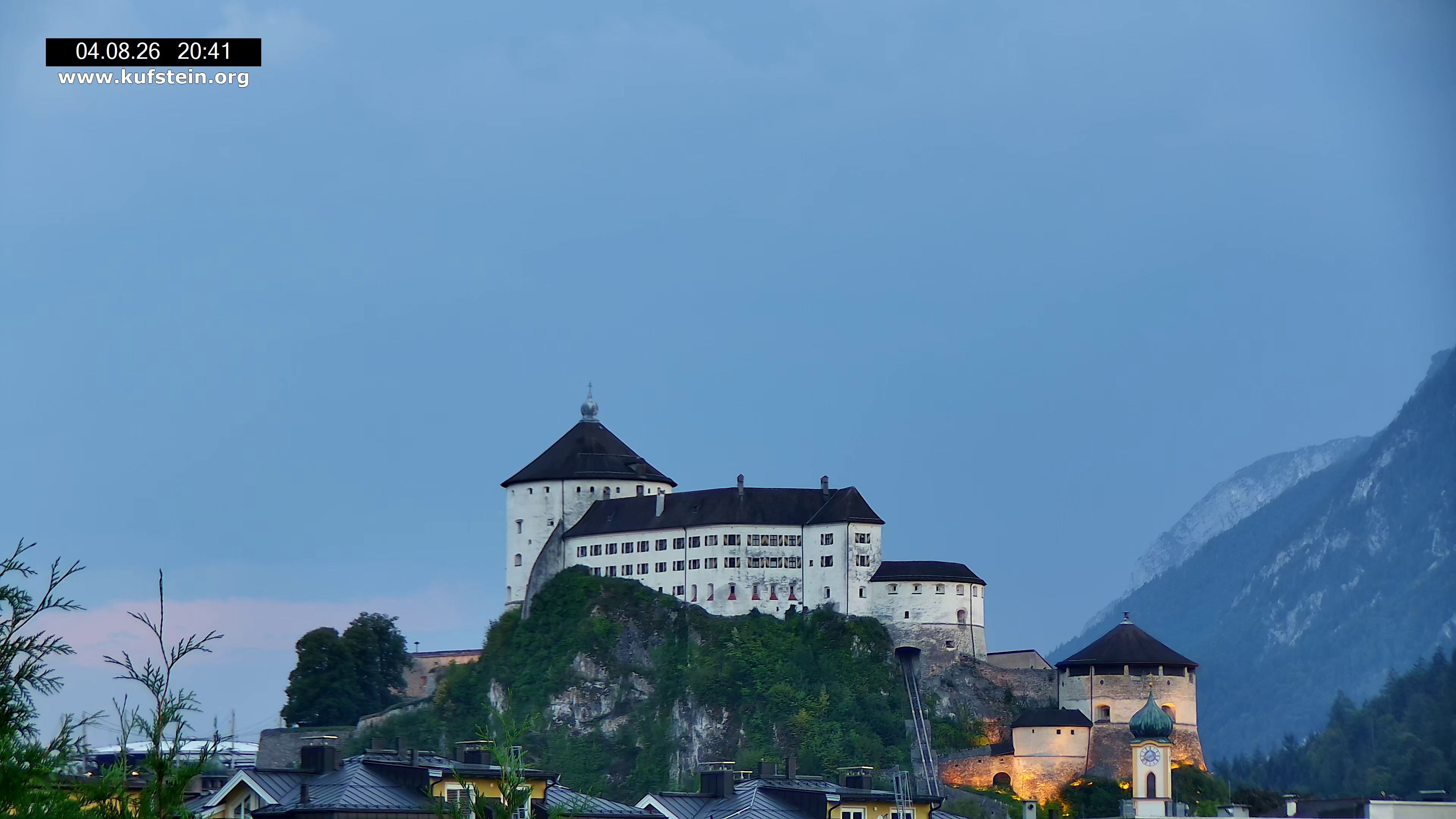 Archiv Foto Webcam Festung Kufstein