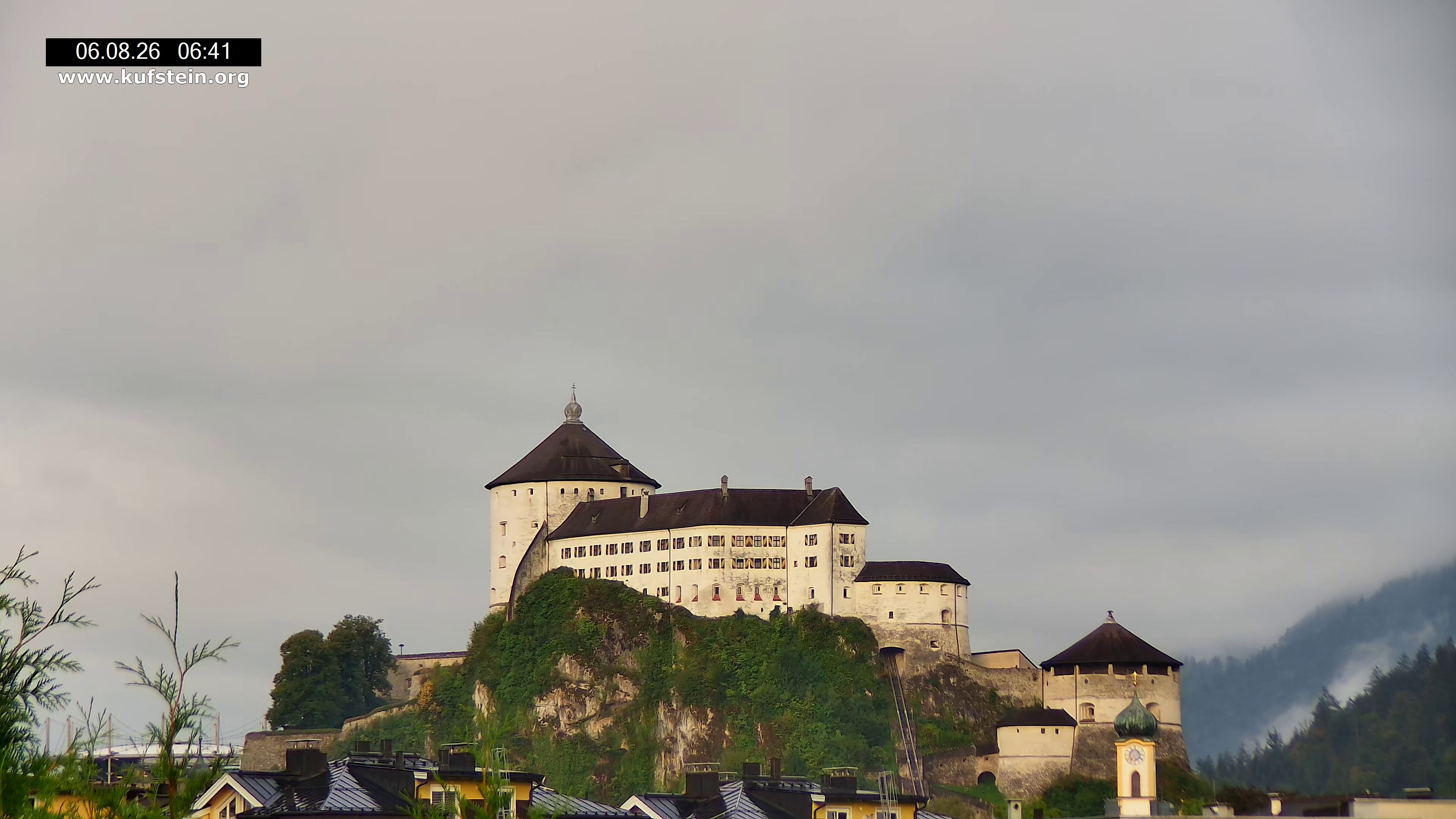 Archived image Webcam Kufstein Fortress