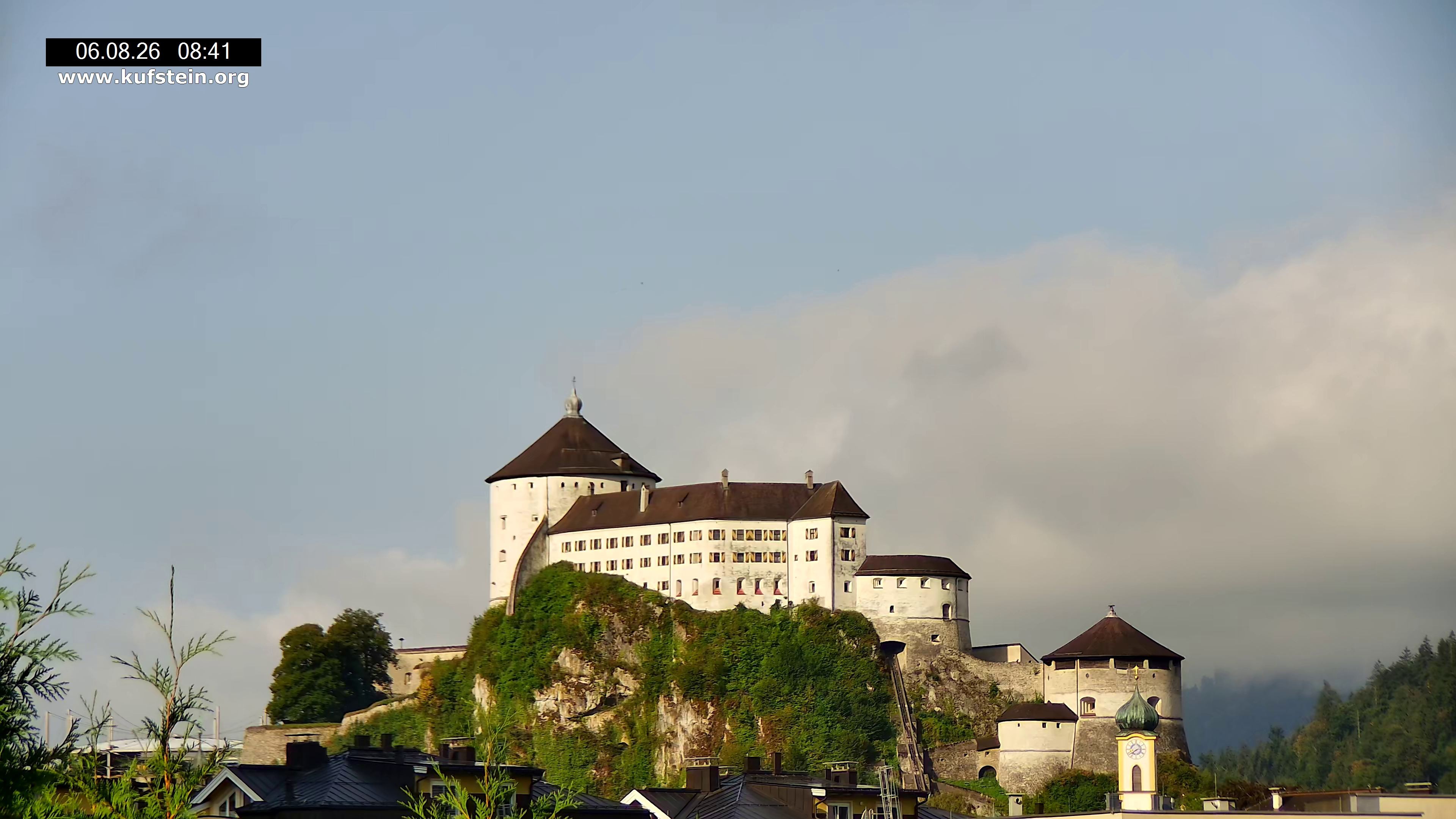 Archived image Webcam Kufstein Fortress